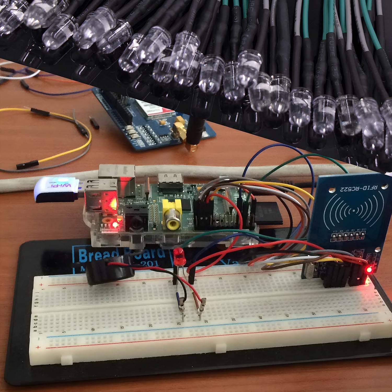35 unidades de diodos LED RGB de flash rápido precableados de 0.197 in, ultra brillantes, LED de 12 V, resistencia integrada para proyectos de