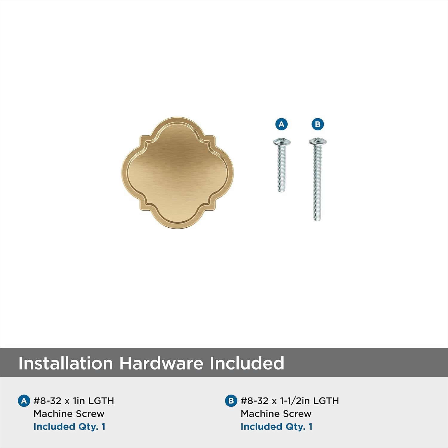 Amerock  Pomo de gabinete  Bronce champán  Pomo de cajón de 1-34 pulgadas (1.732 in) de diámetro  Grace Revitalize  Herrajes para cocina y baño