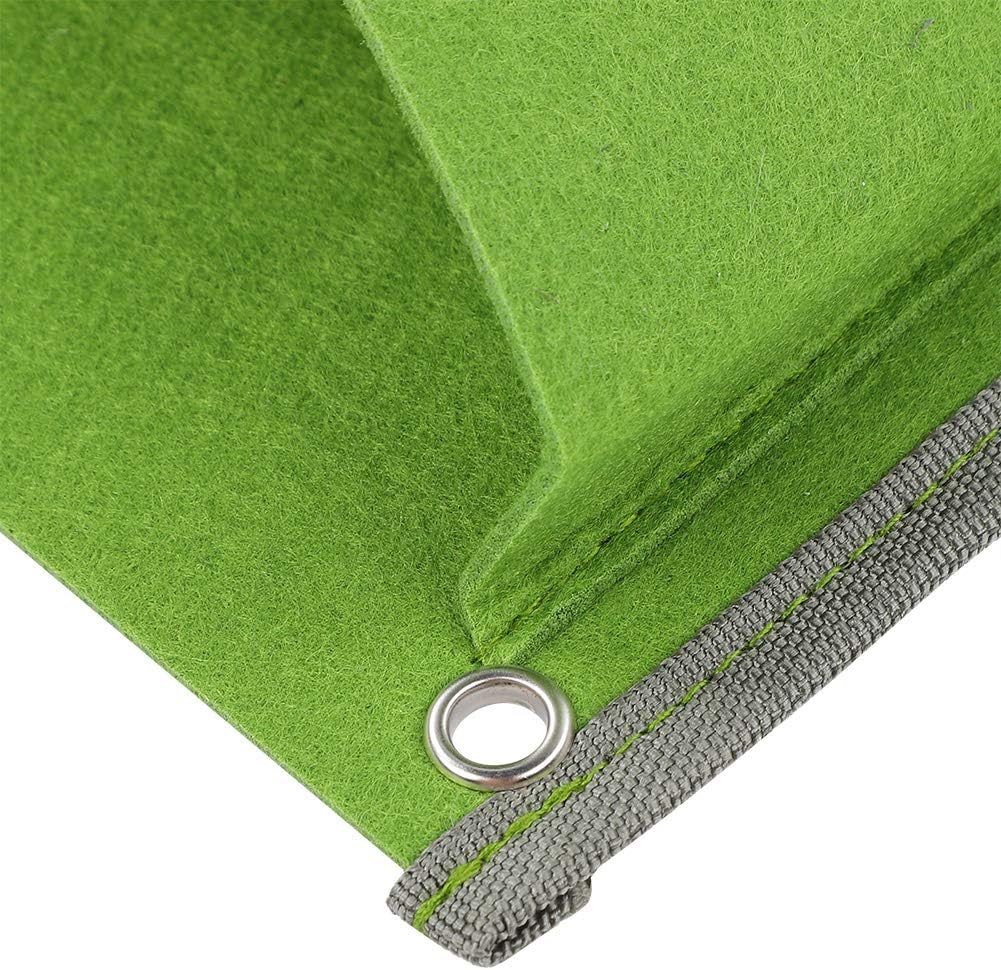 Fydun 7Pocket Vertical Felt Plant Bag Breathable Wall Planter for Landscape 7Pocket Vertical Felt Plant for Family