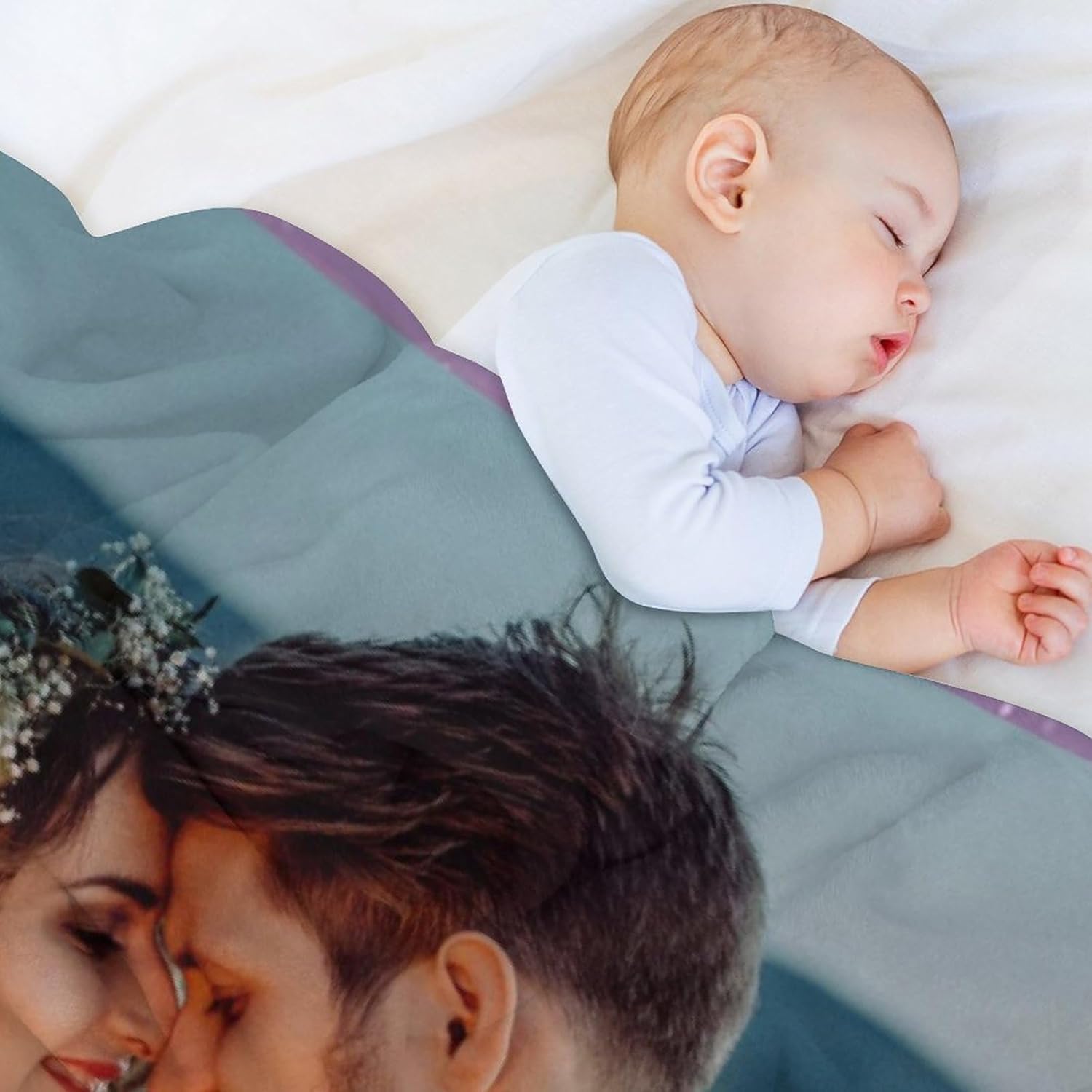 Manta personalizada para parejas, regalos con texto fotográfico, manta personalizada con imagen conmemorativa para novia, novio, marido, esposa,