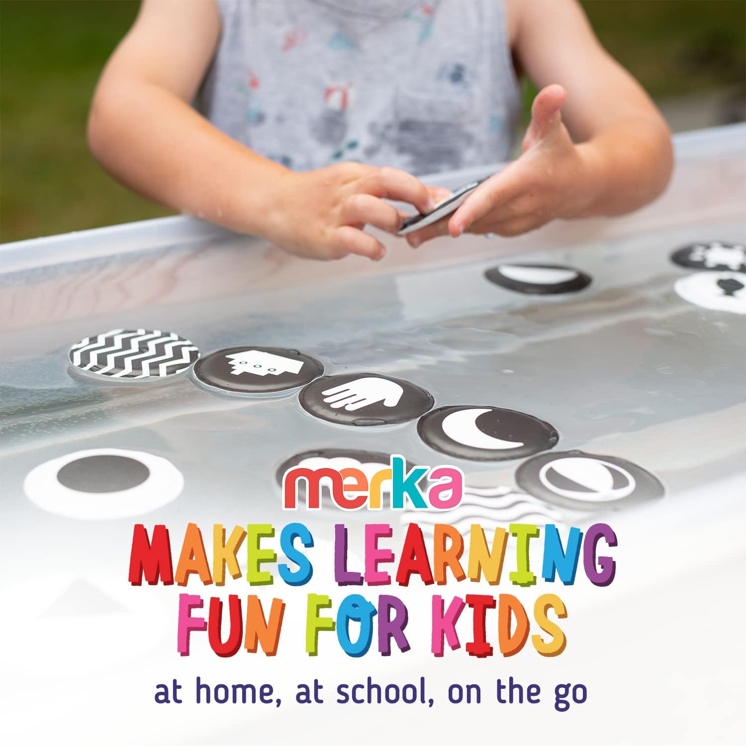 merka Juguetes para bebés de alto contraste para recién nacidos, juguetes de baño sin moho, tarjetas blancas y negras para bebés, juego de 30