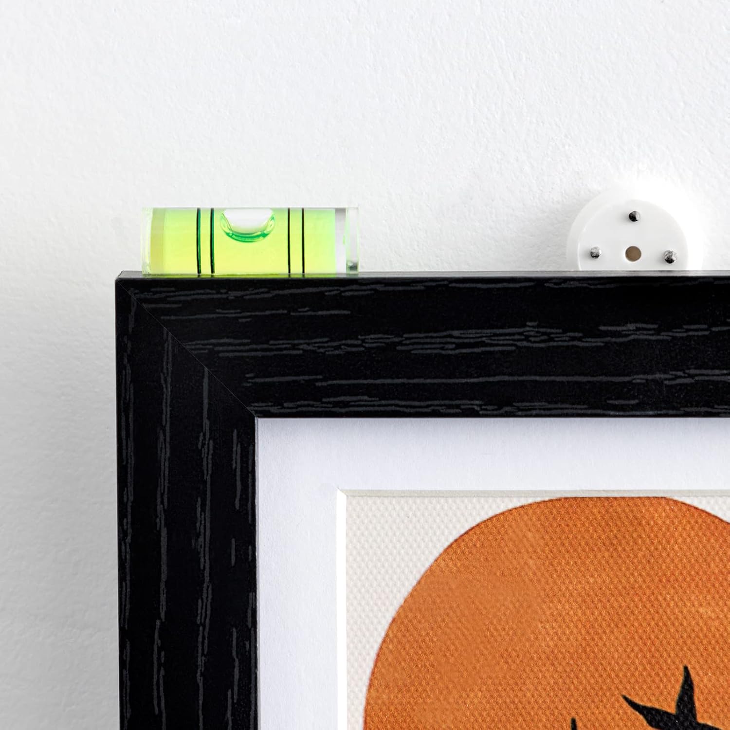 eletecpro Kit de 62 piezas para colgar cuadros para marco de fotos, colgador de pared de hormigón sin daños, ganchos invisibles para pared dura,