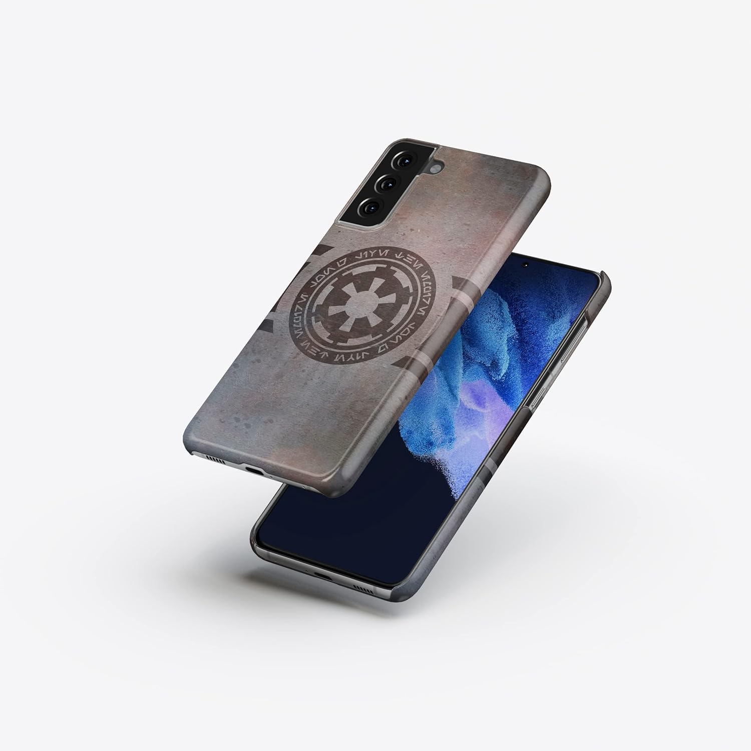 Star-Wars Dark Side Darth Vader – Funda rígida de plástico compatible con Samsung Galaxy S22 de 6.1 pulgadas 2022 Shell SW5 (Imperial Crest)