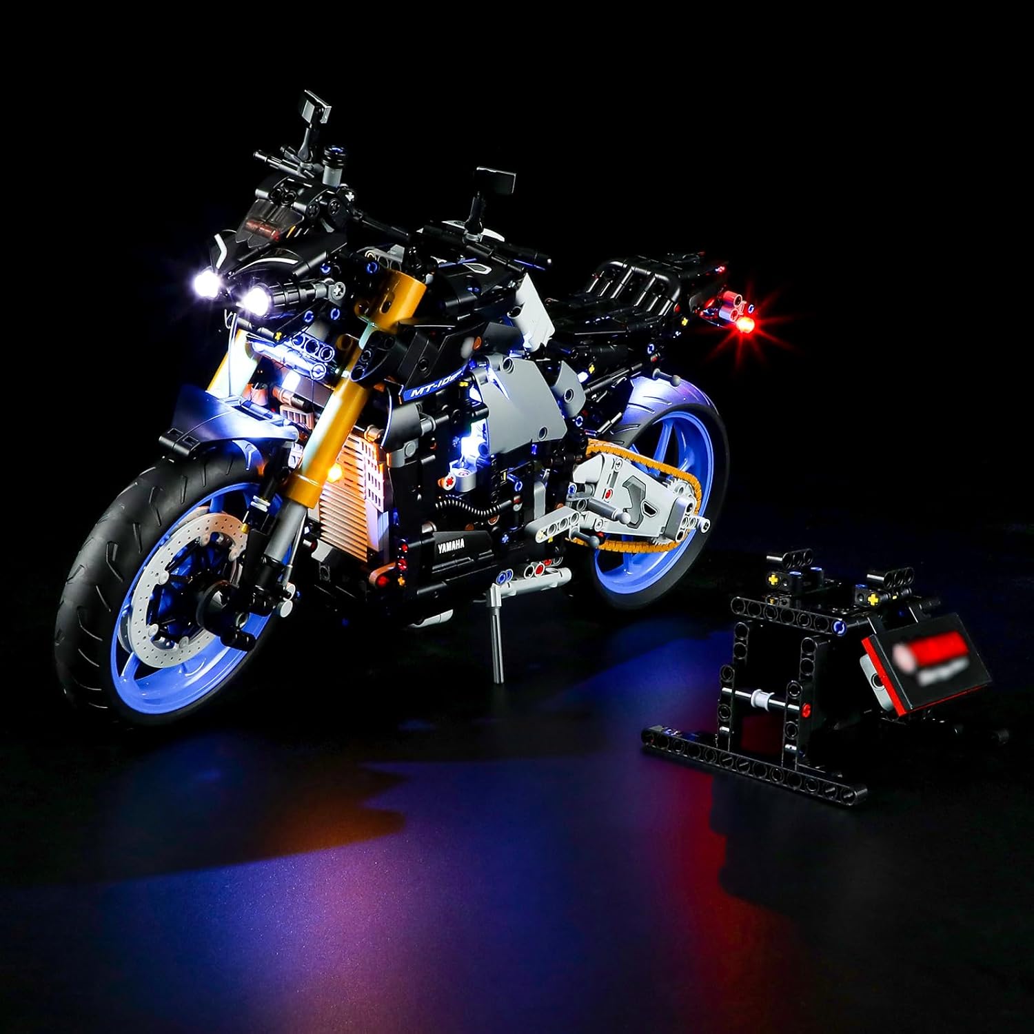 YEABRICKS Luz LED para Lego-42159 Technic Yamaha MT-10 SP Modelo de bloques de construcción (juego de Lego no incluido)