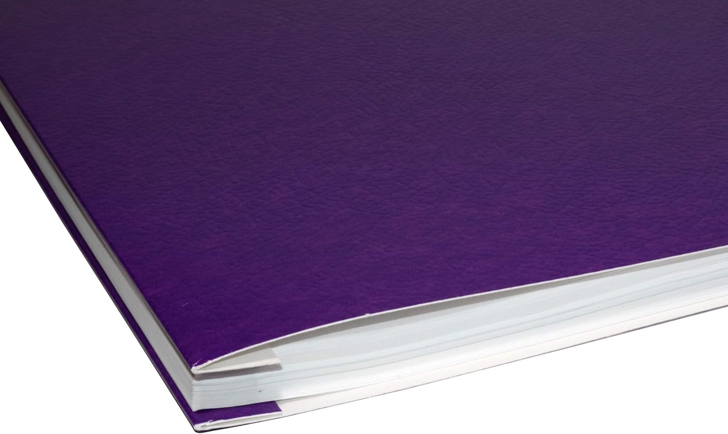Carpeta de cartón prensado de 11 x 17 pulgadas, incluye cierre de metal plegable Louisiana Purple Single Unit