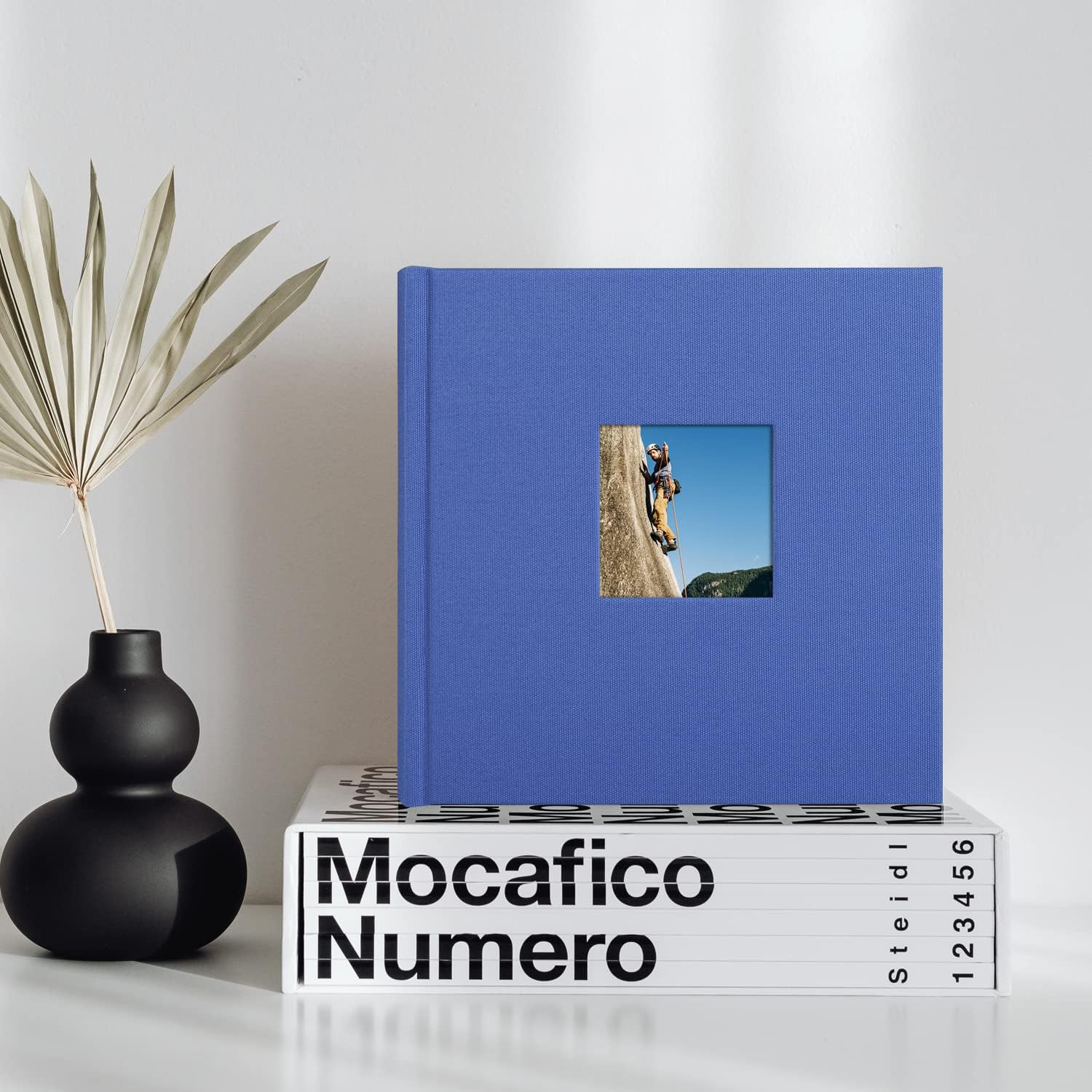 Álbum de fotos de 4 x 6 pulgadas con capacidad para 60 fotos con bolsillos verticales deslizantes, libro de fotos, cubierta de lino, álbumes de