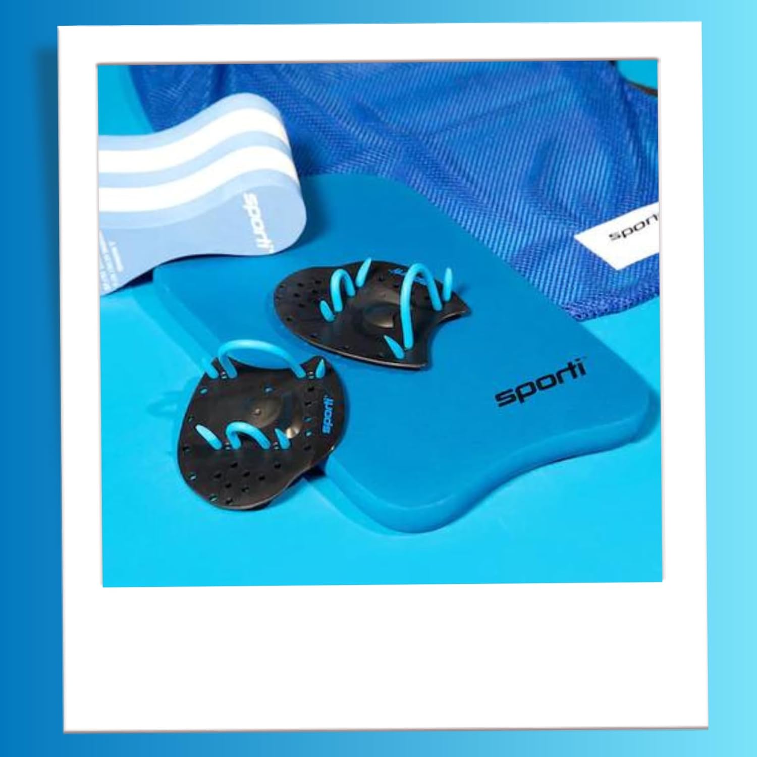Sporti Boya unisex para adultos, 9.5 pulgadas de largo x 6 pulgadas de ancho, flotador de piernas para entrenamiento de natación – Ayuda de