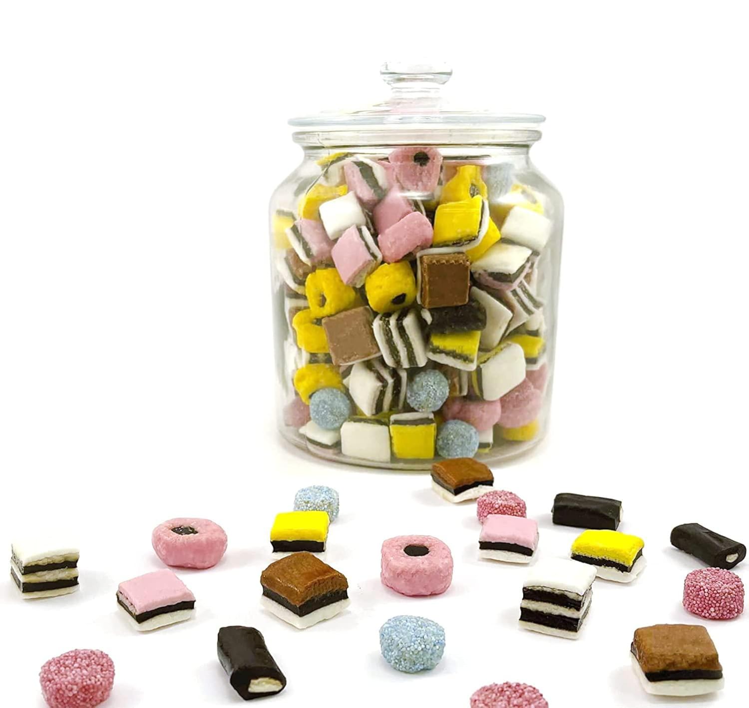 Gustaf’s English Regaliz Allsorts (bolsa de 2 libras)