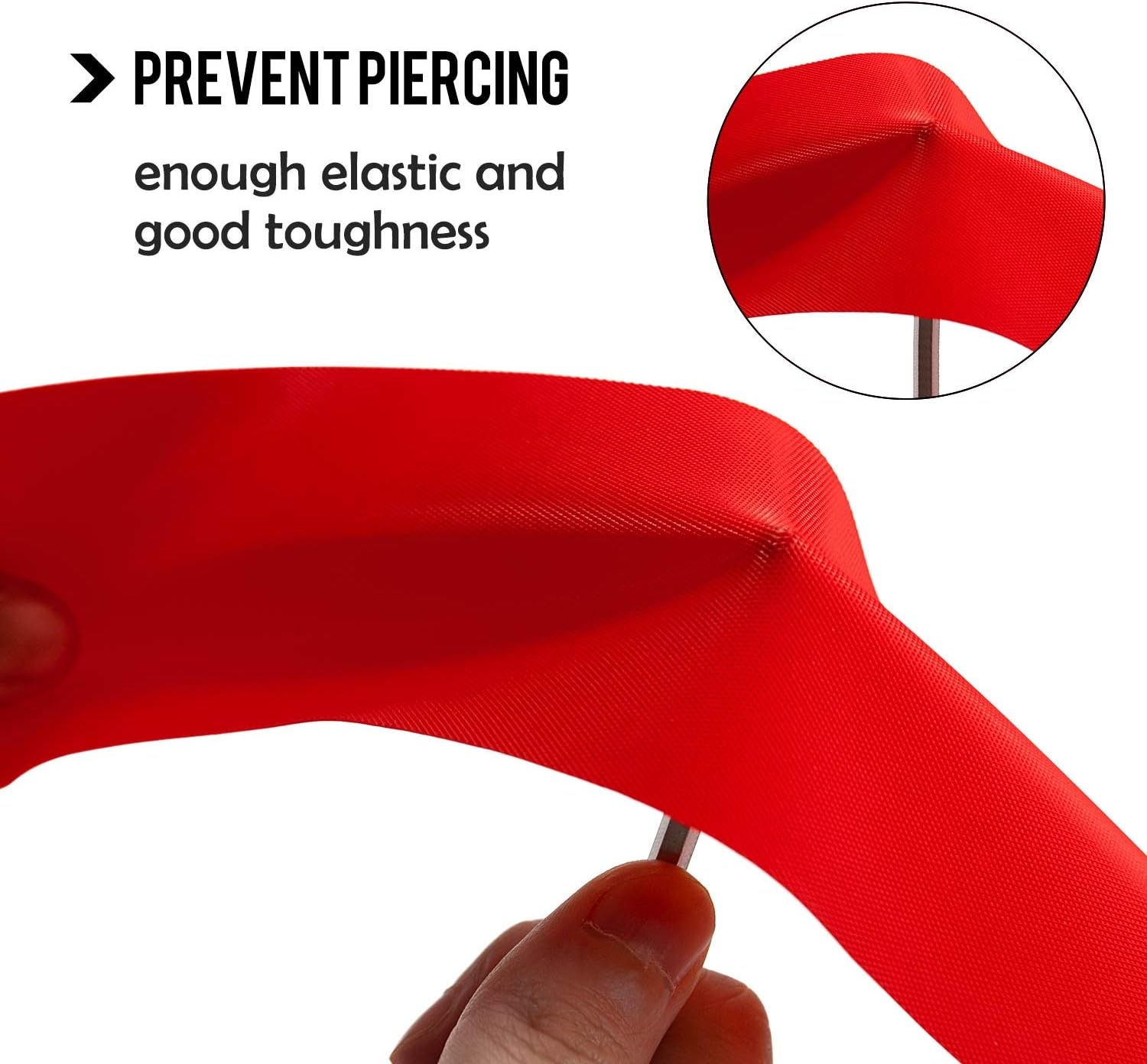 ADDMOTOR Cinta de llanta para llantas de 26 pulgadas, forro de neumático grueso de PVC, protector de cojín de tubo interior anti pinchazos para
