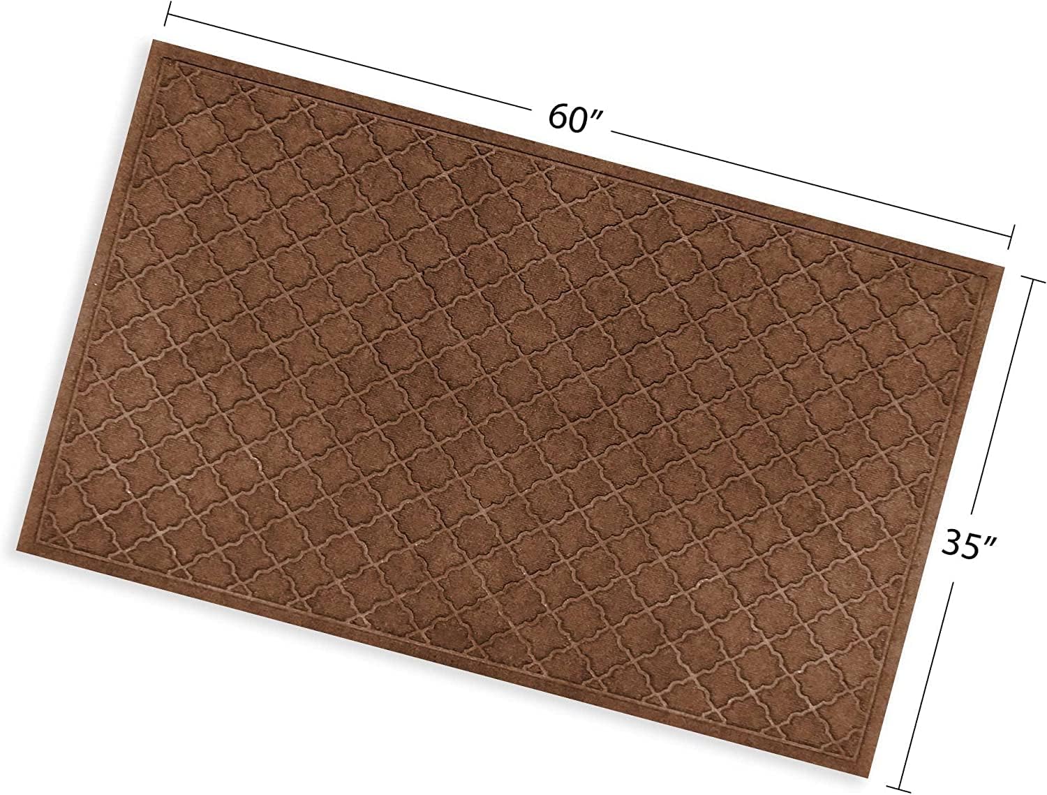 Tapete Cordova de Bungalow Flooring, Café Oscuro