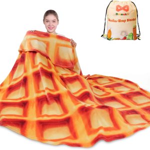 mermaker Cobija de doble cara con estampado de tortilla para burritos mermaker Cobija de doble cara con estampado de tortilla para burritos