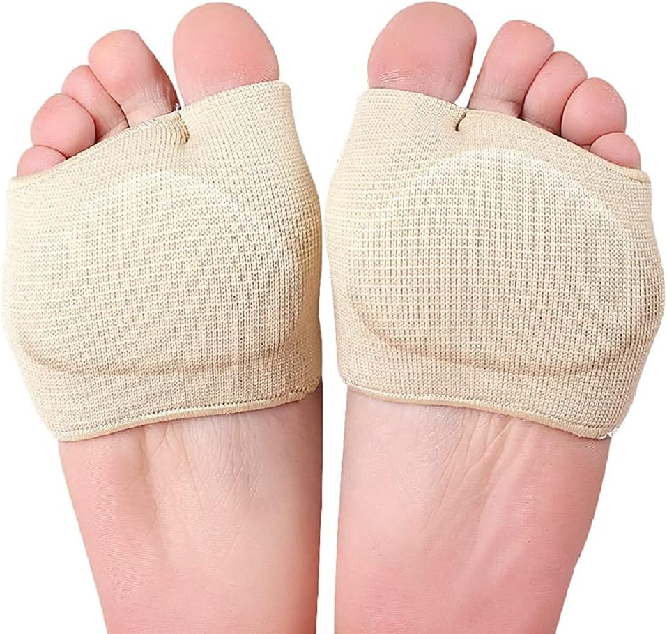 JSHshield Almohadillas para pies para evitar el dolor, ampollas del antepié, almohadillas metatarsianas, quemaduras en el antepié, fascitis plantar,