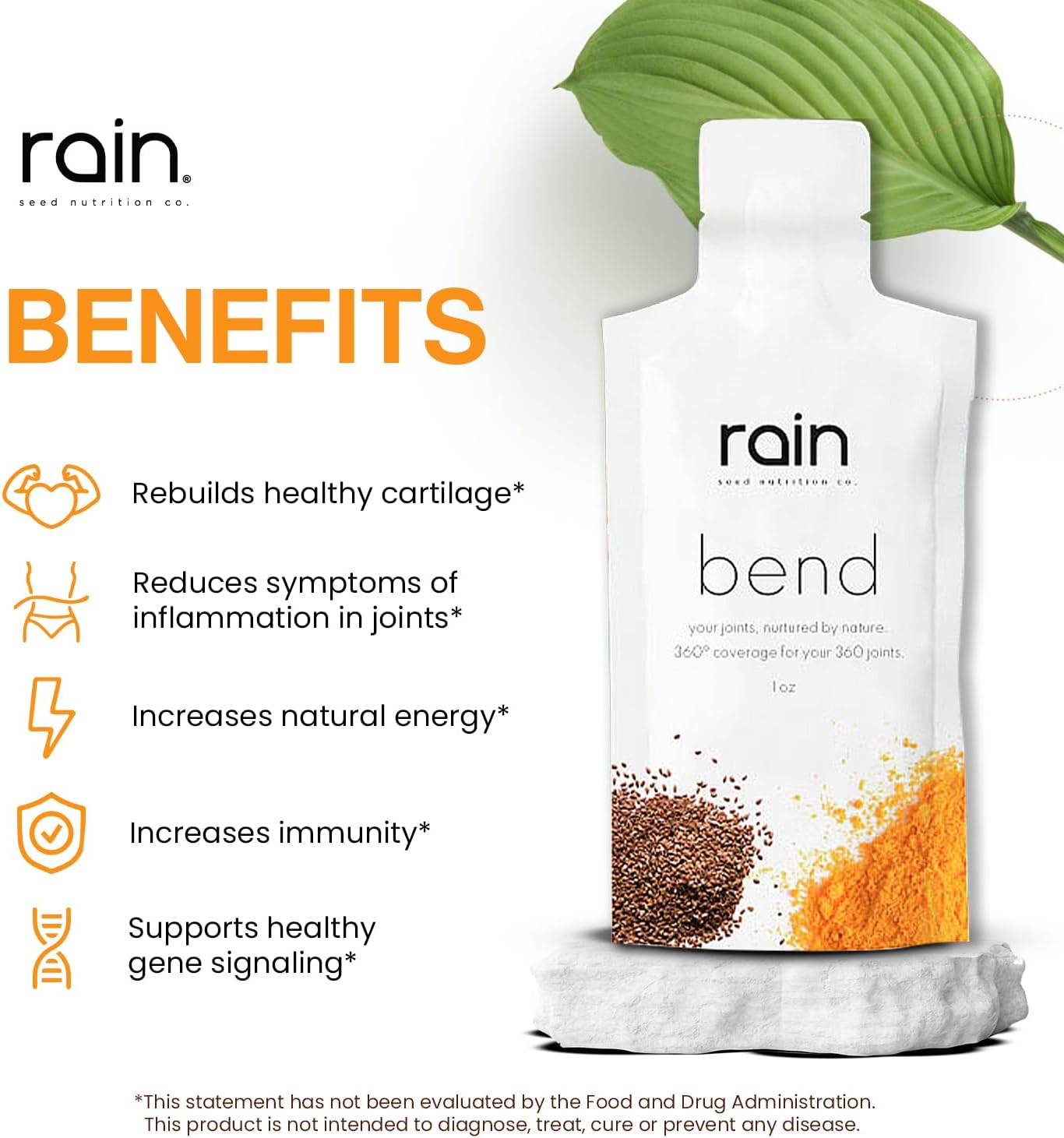 RAIN Bend Powerful Superfood – 1 Oz. (30 Packets)