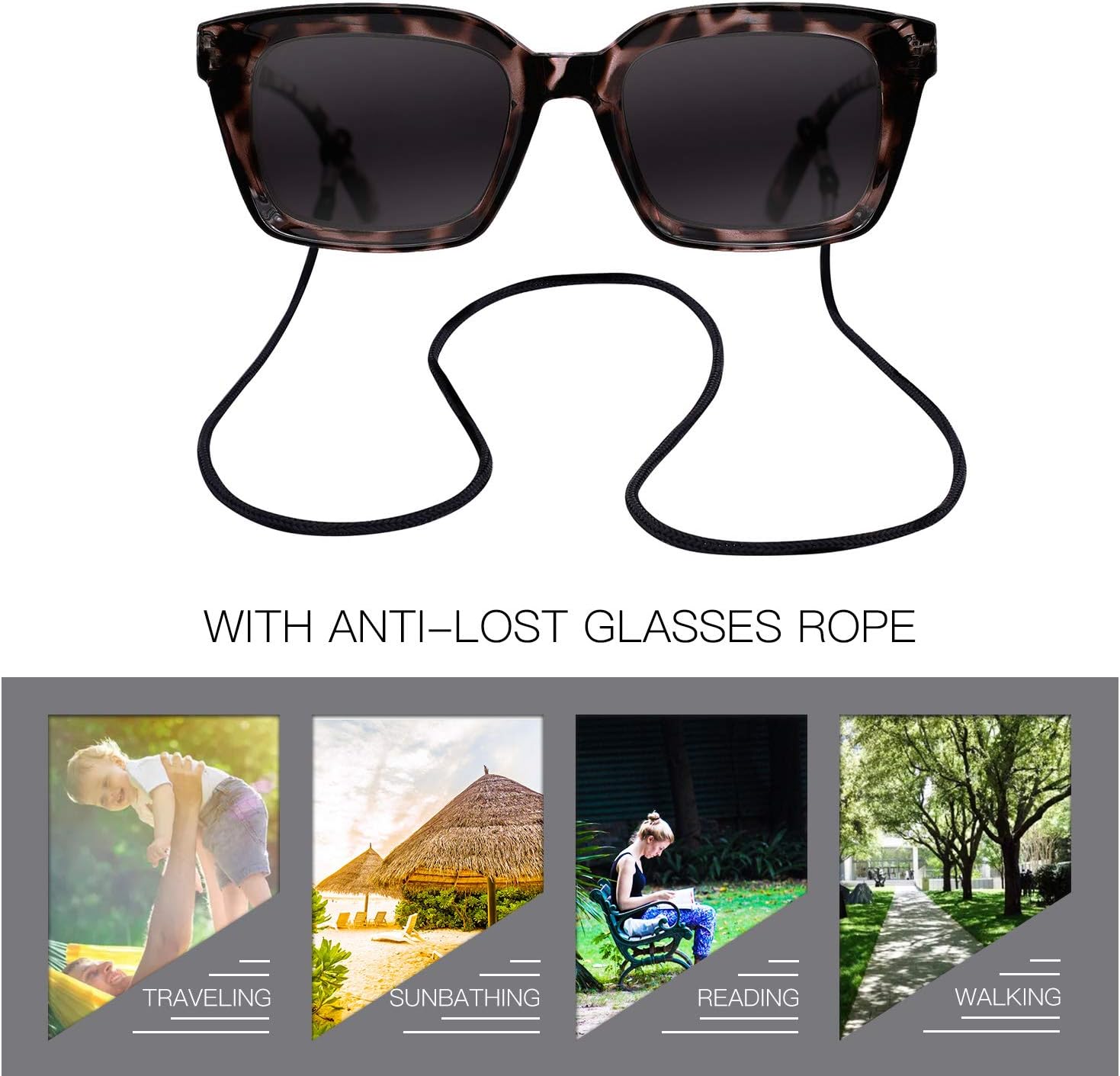 MARE AZZURO Gafas de sol para mujer, protección UV, lentes de lectura para exteriores, 0.5, 0.75, 1.0, 1.25, 1.5, 1.75, 2.0, 2.25, 2.5, 2.75, 3.0,