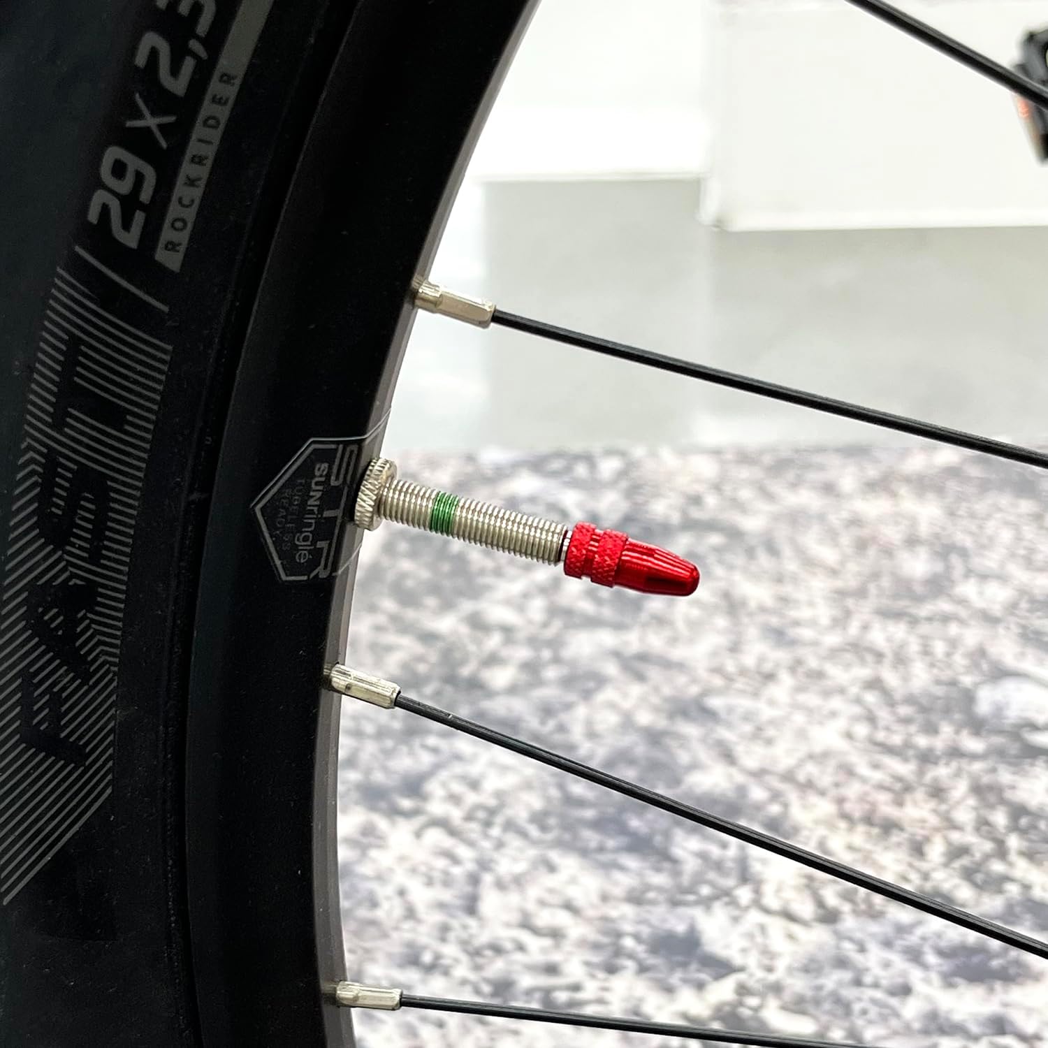 Bike Presta – Tapas de válvula de aluminio anodizado para neumáticos de bicicleta, cubiertas de vástago de polvo de aire, utilizadas en válvulas
