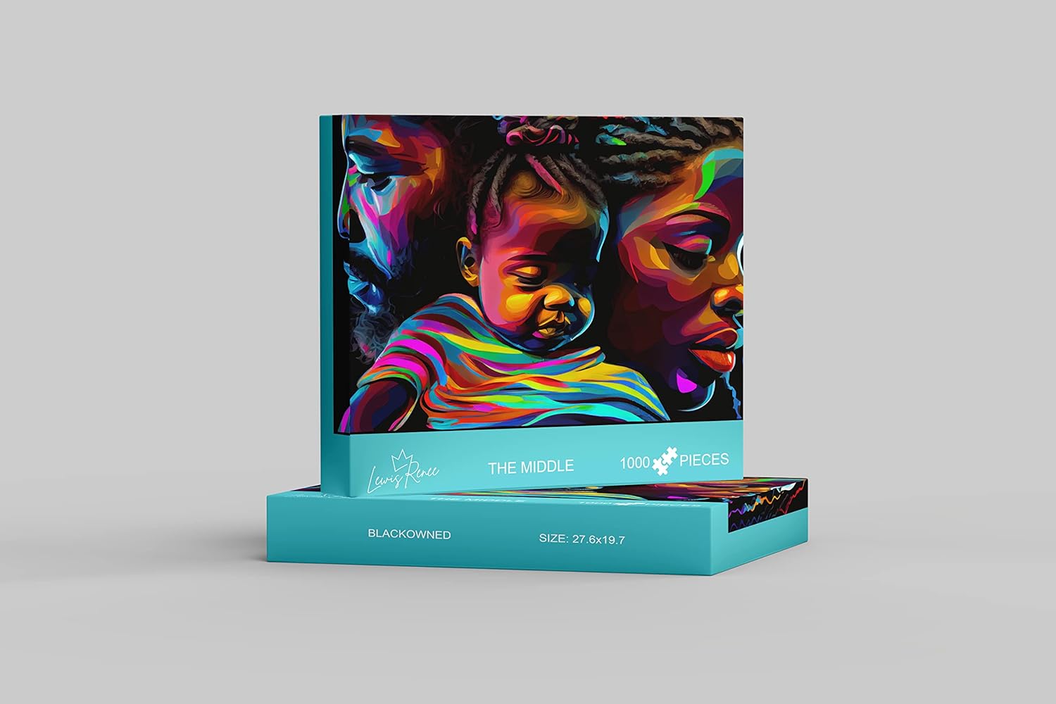 African American Expressions Jigsaw  1000 piezas LewisRenee Puzzle, Relájate y conecta con la cultura negra a través de una actividad de