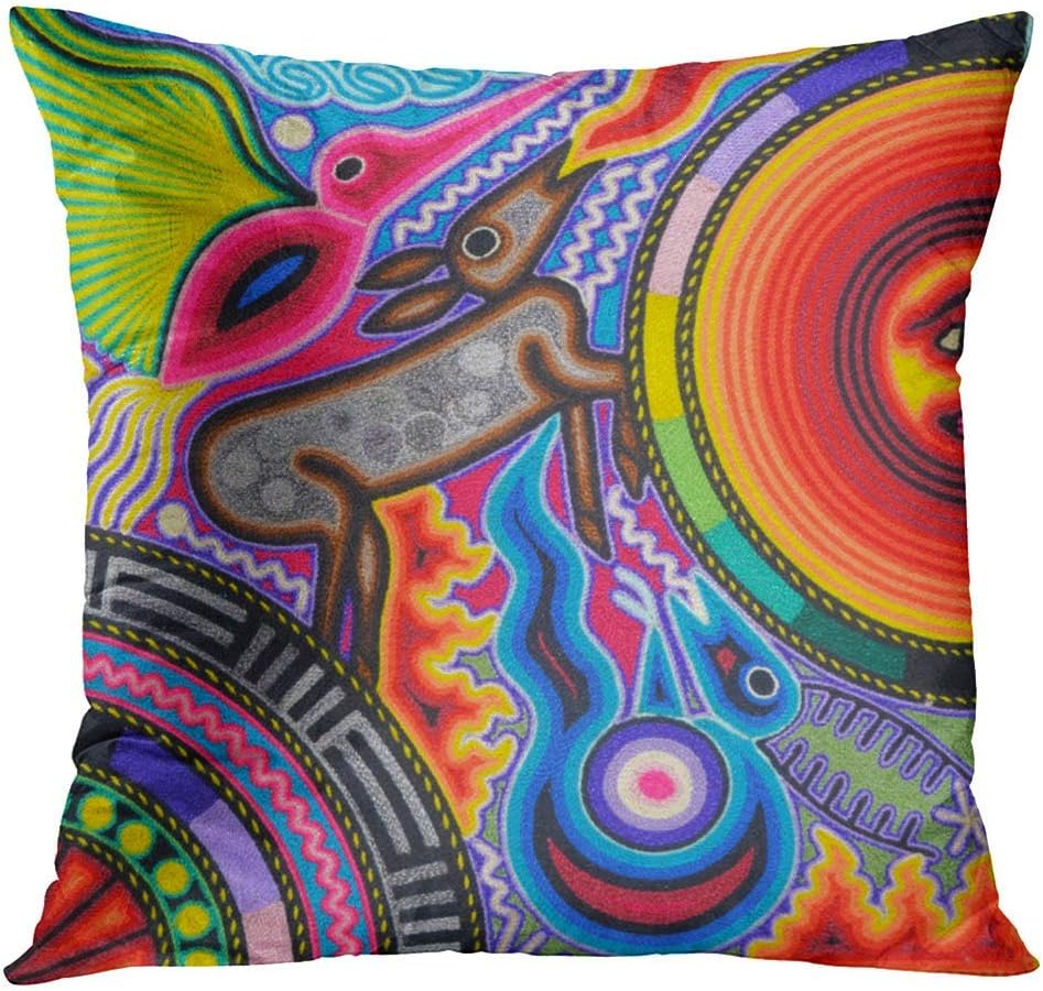 Britimes – Juego de 4 fundas de almohada decorativas para cama, sofá, sofá, fundas de almohada, 18 x 18in, 4 unidades