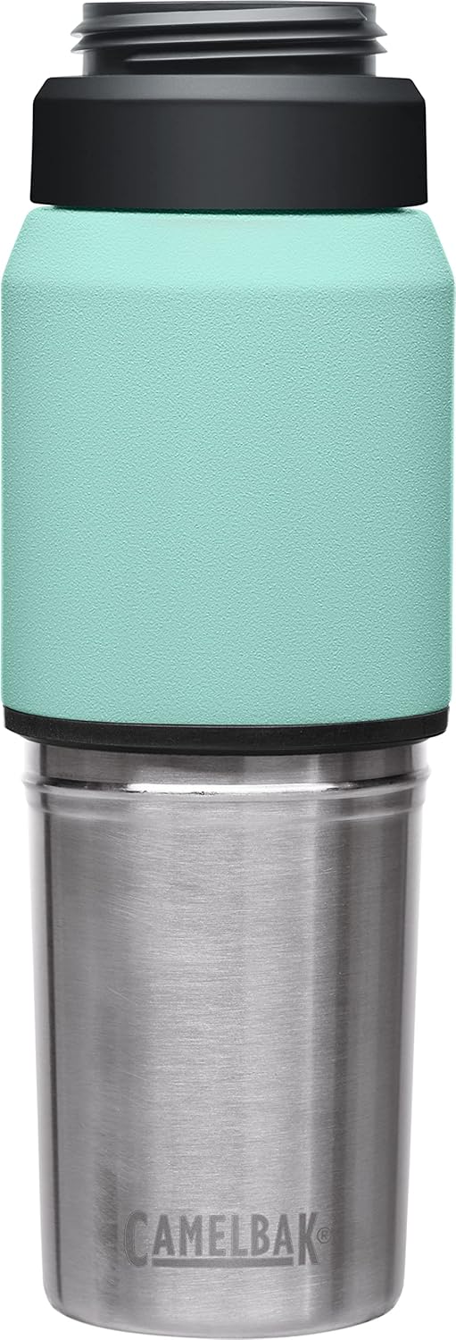 CamelBak Botella de agua y taza de viaje MultiBev – Acero inoxidable aislado