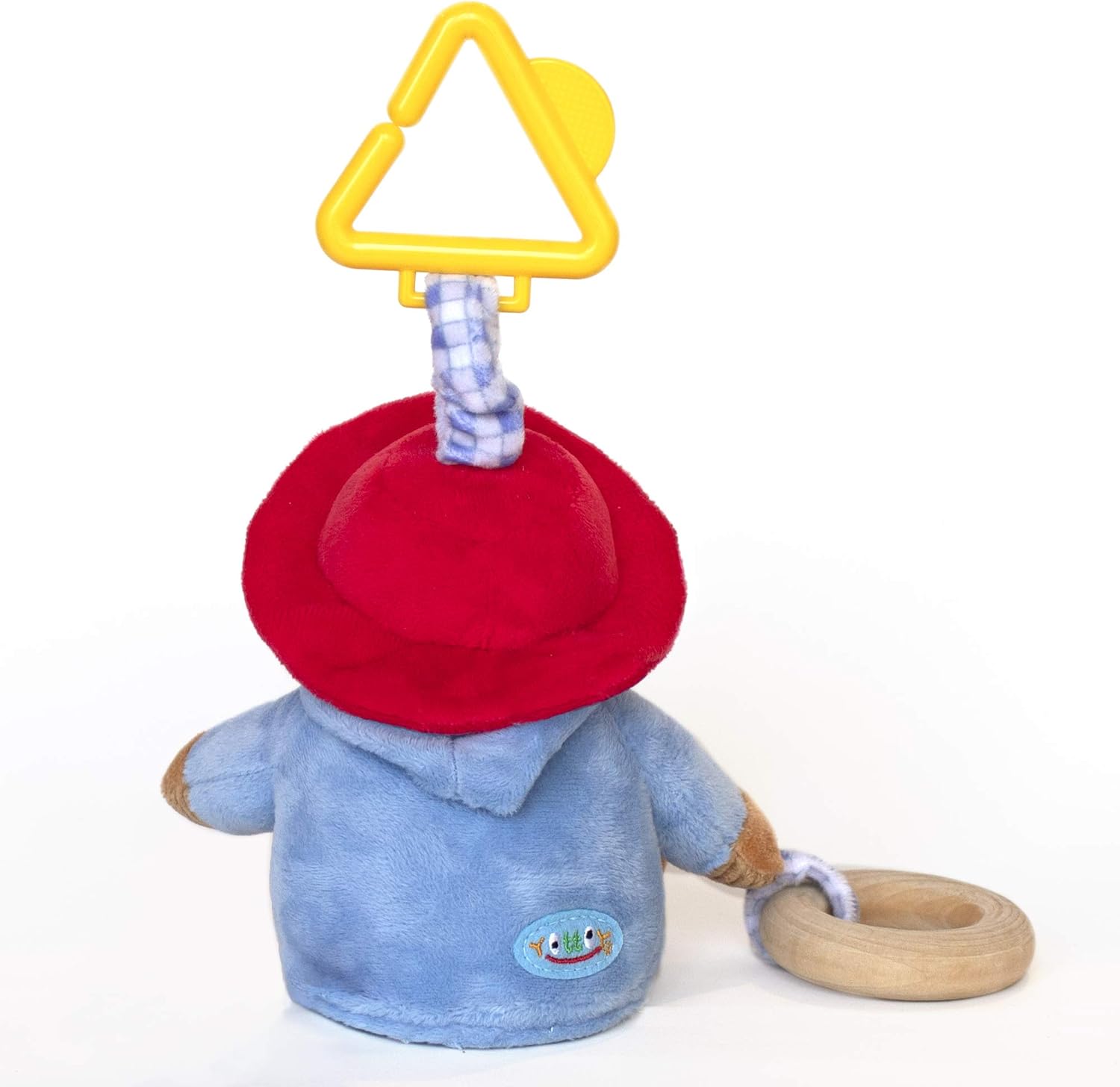 YOTTOY Paddington Bear Collection  Actividad del bebé, dentición y sonajero multisensorial juguete  8.5 pulgadas de alto