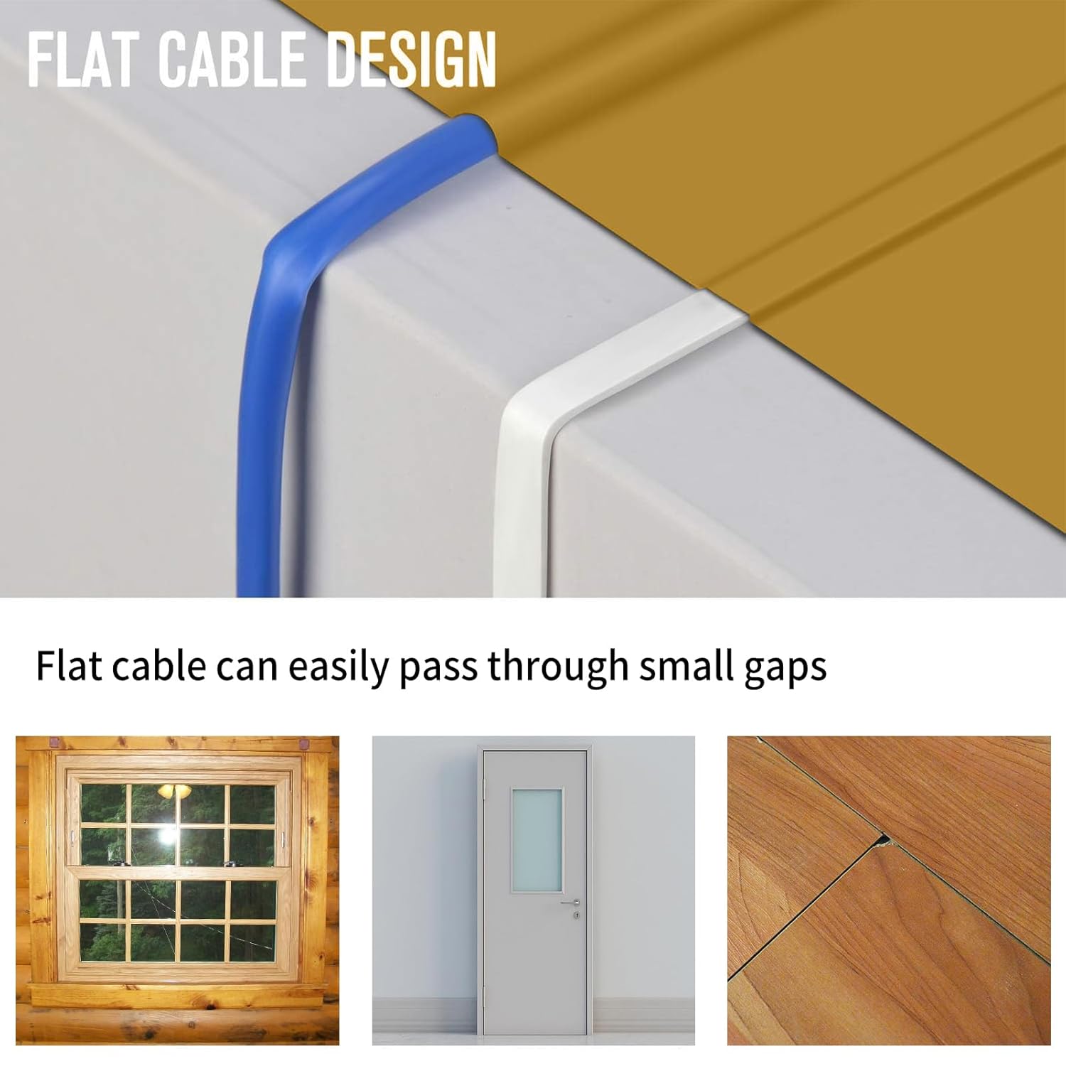 Paquete de 2 cables de extensión micro USB en forma de L compatibles con WYZE Cam Pan V3, cable de carga de extensión de 90 grados de 10 pies3M,