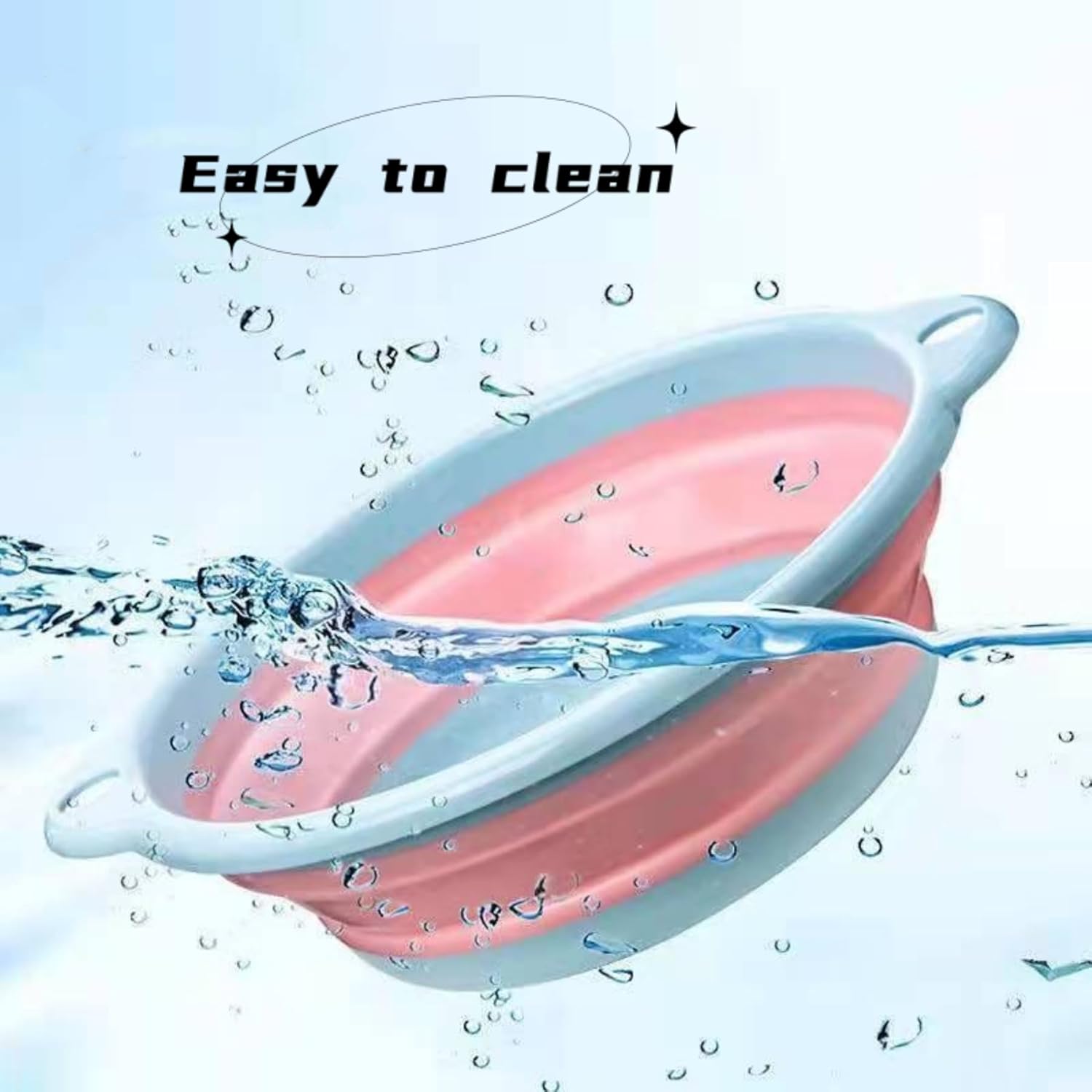 Lavabo plegable para acampar, lavabo portátil, tina plegable para lavado de cocina en casa, lavabo plegable ligero para viajes, lavabo plegable para