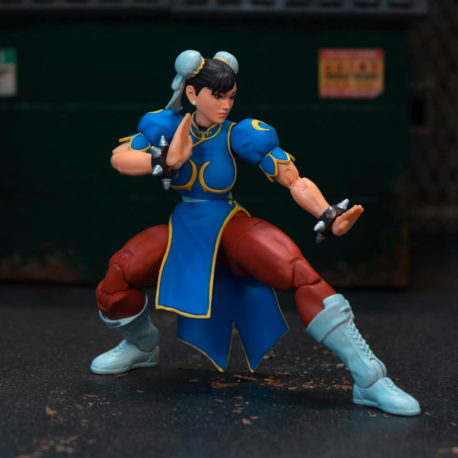 Chun-LI Street Fighter – Figura de coleccionista de lujo de 6 pulgadas