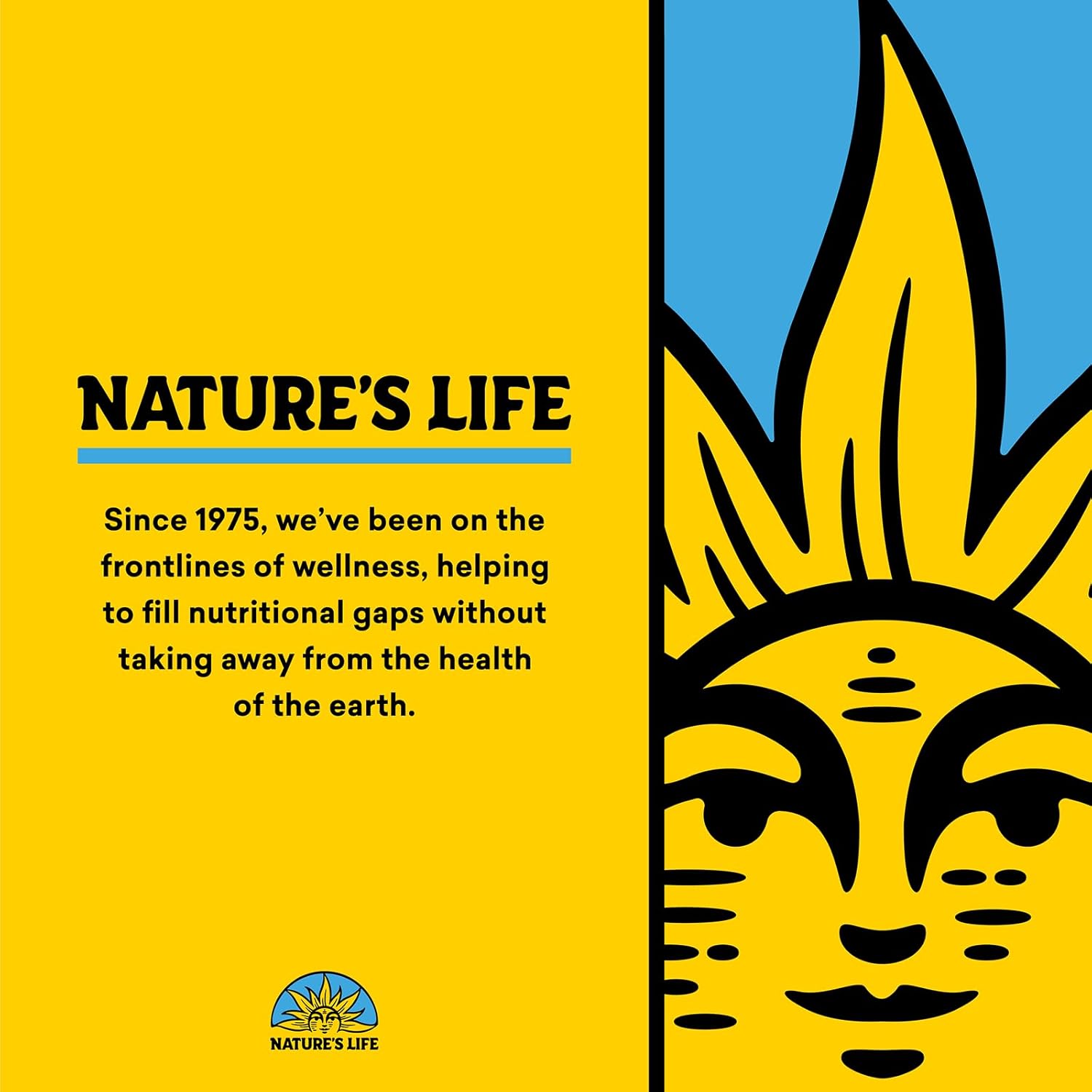 Nature’s Life Multivitamínico diario para hombres y mujeres, multivitamínico completo con hierro, valor diario de la mayoría de las vitaminas y