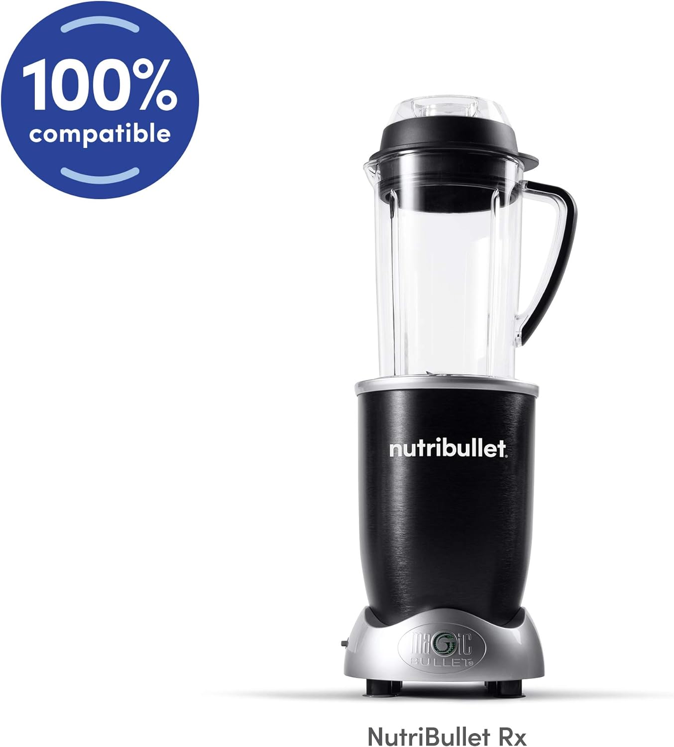 nutribullet Rx – Taza de gran tamaño de 45 onzas con tapa para jarra