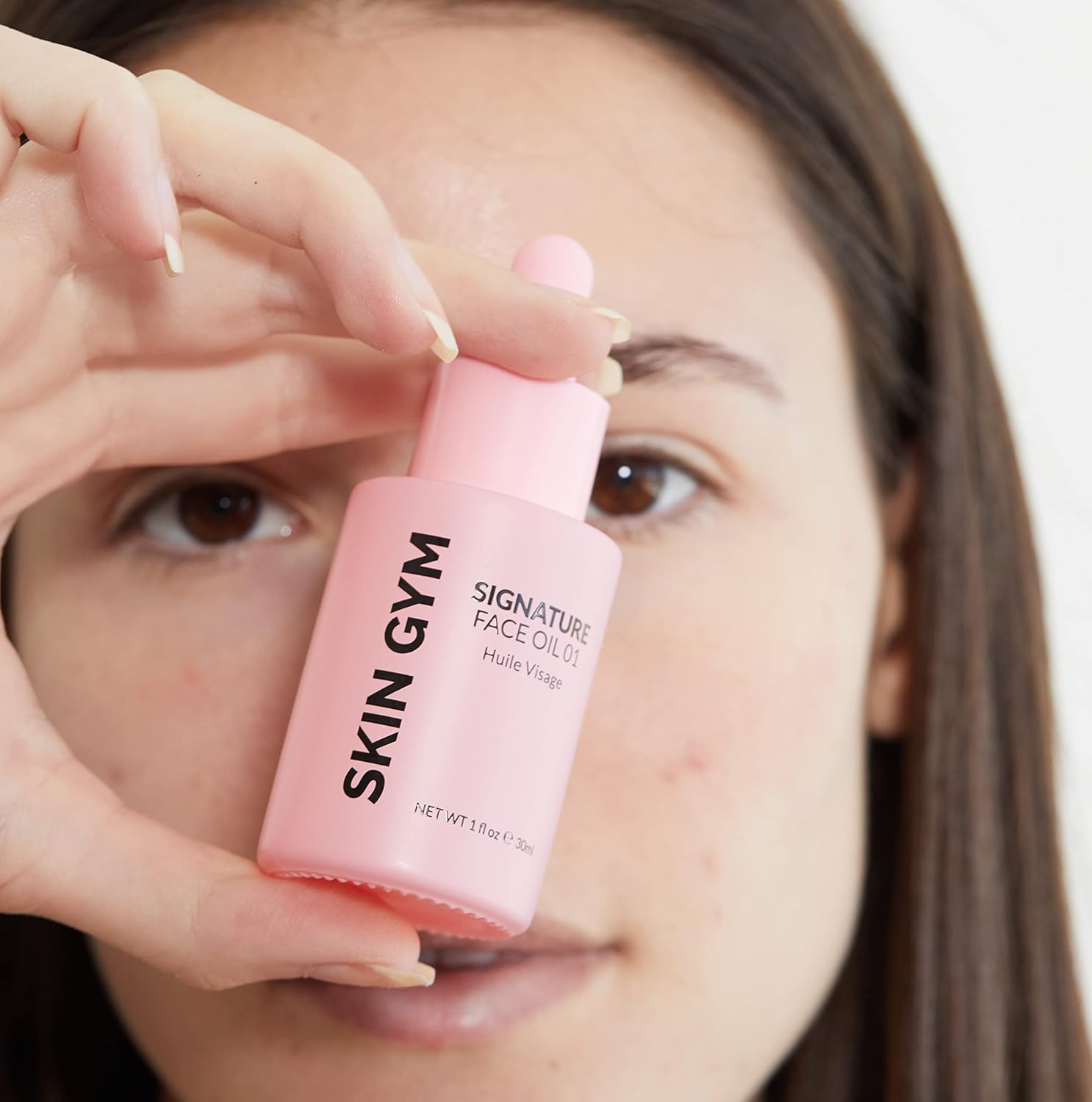 SKIN GYM Aceite facial característico, hidratante y exfoliante – Con vitamina E, jojoba, rosa mosqueta, semilla de albaricoque