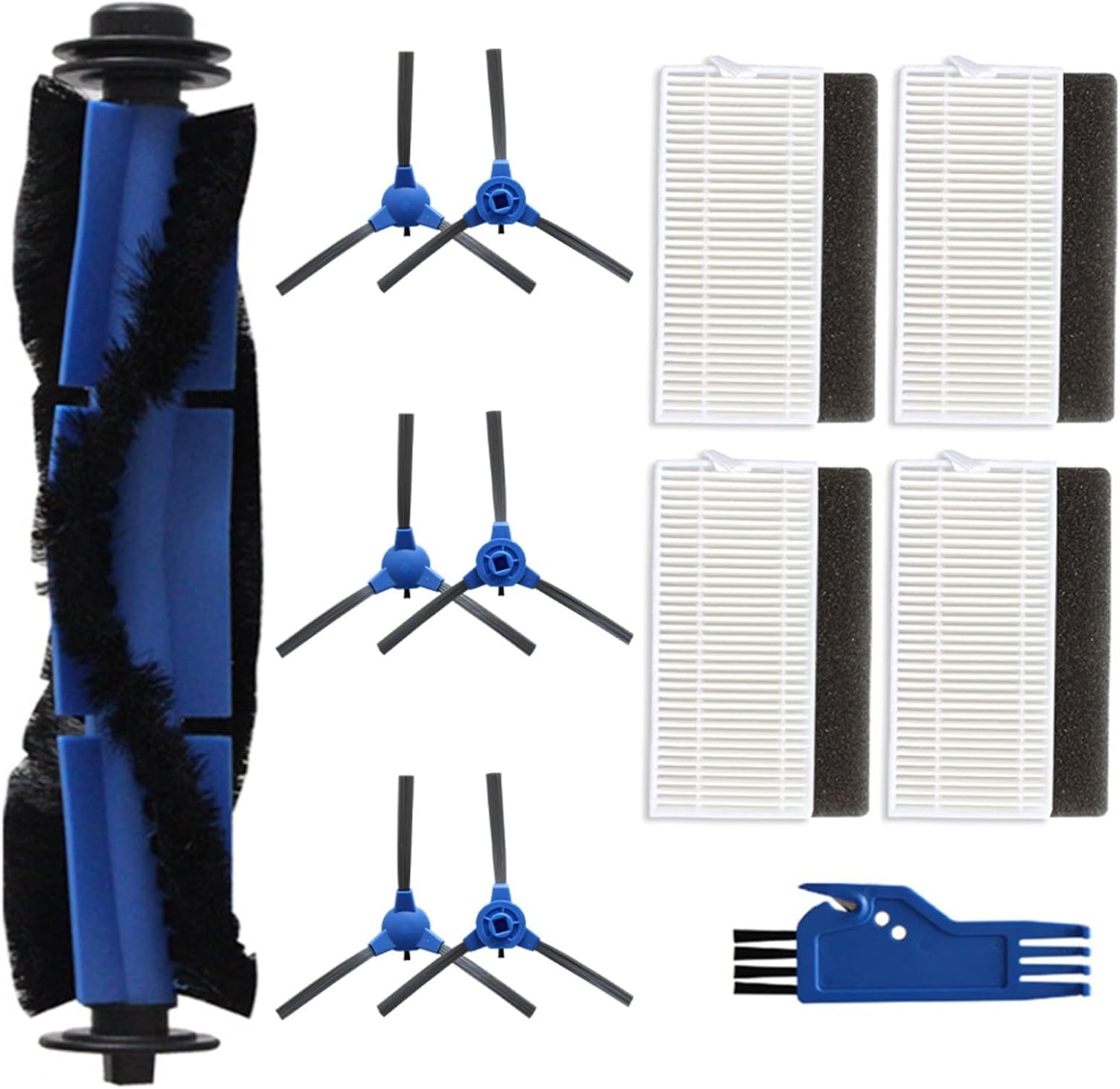 Accesorios de repuesto para Kyvol Cybovac E20 E30 E31 EC30MQ Robot Aspirador Cepillo principal Cepillo lateral Filtro de cepillo lateral, piezas de