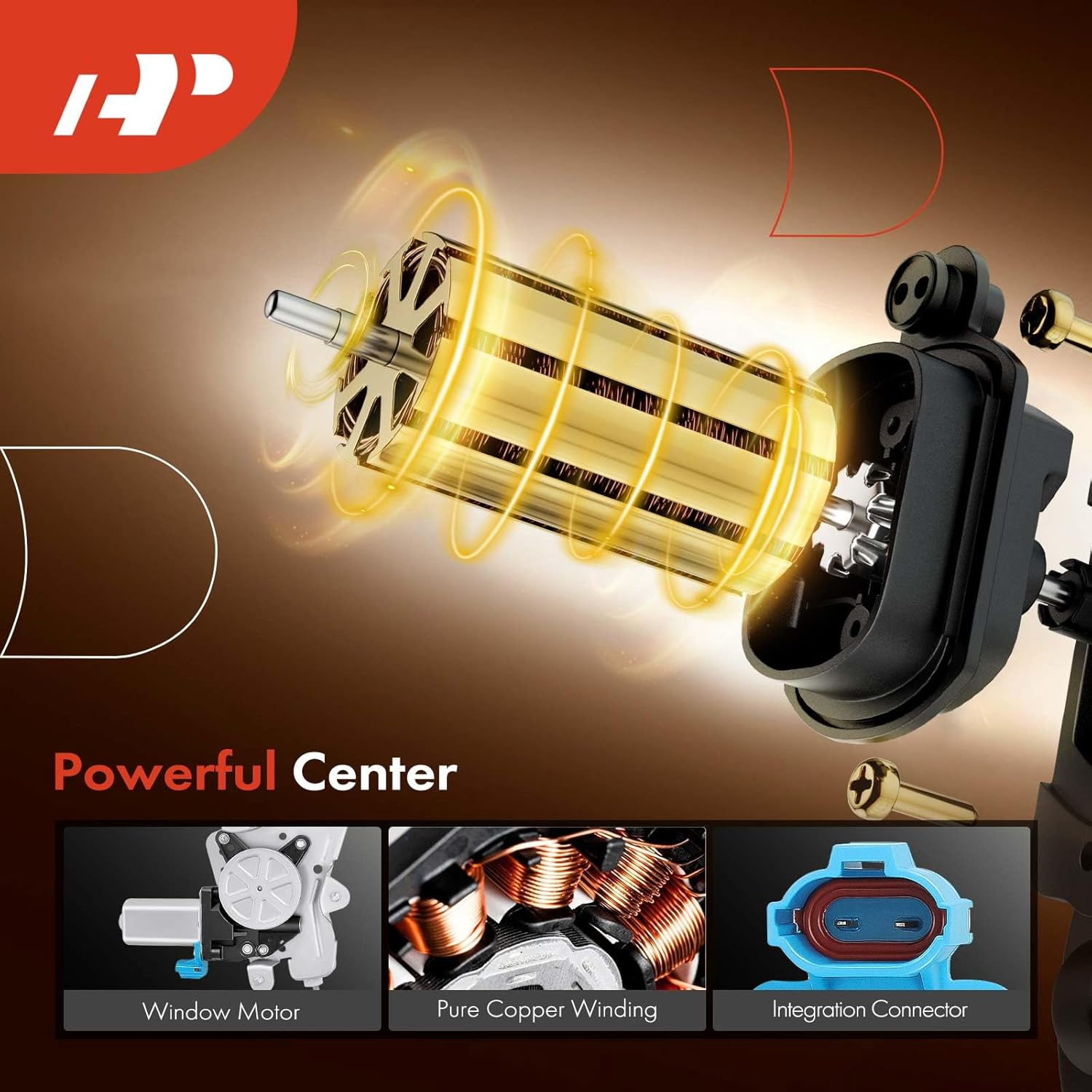 A-Premium Elevalunas eléctrico con motor compatible con Suzuki Forenza Reno 2004-2008 lado del conductor delantero