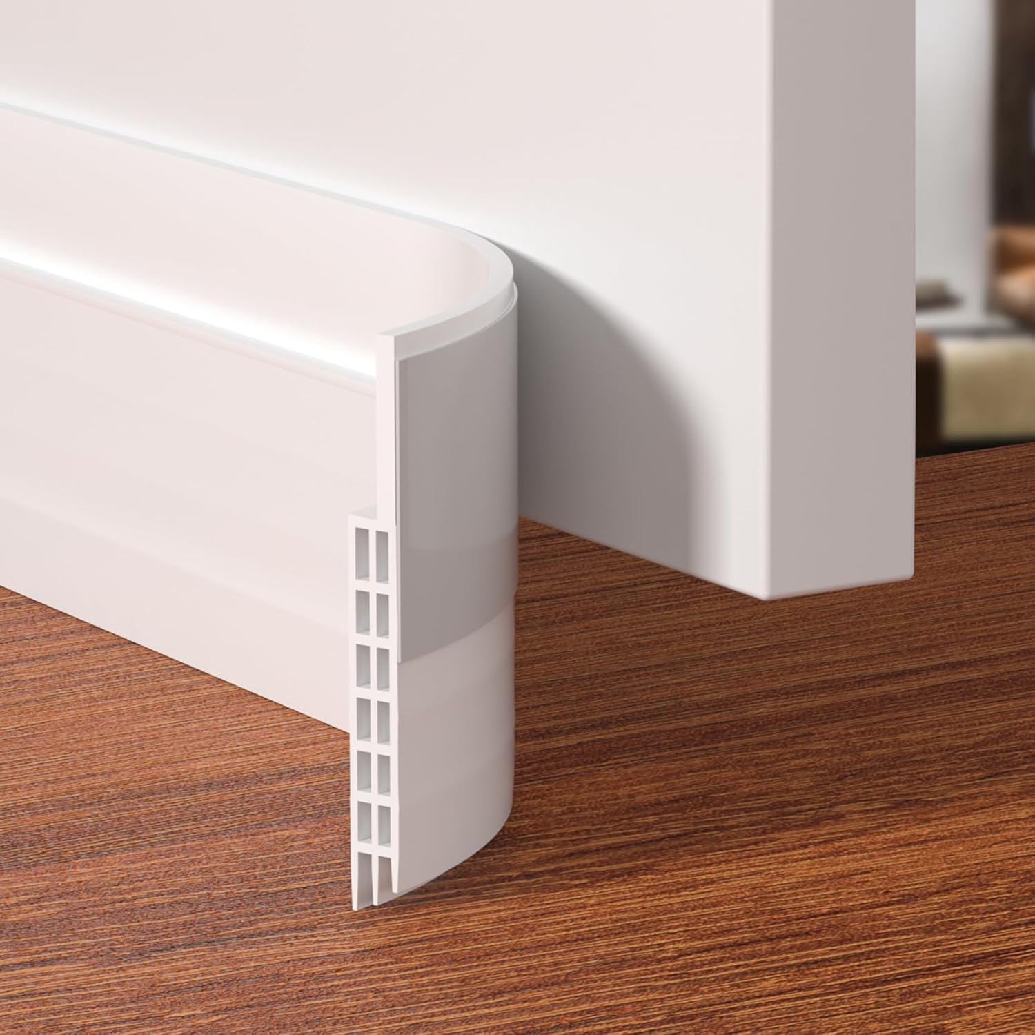 Tope de puerta para grandes huecos, parte inferior de relleno de hueco de puerta se adapta a grandes huecos, barridos de puerta adhesivos fuertes