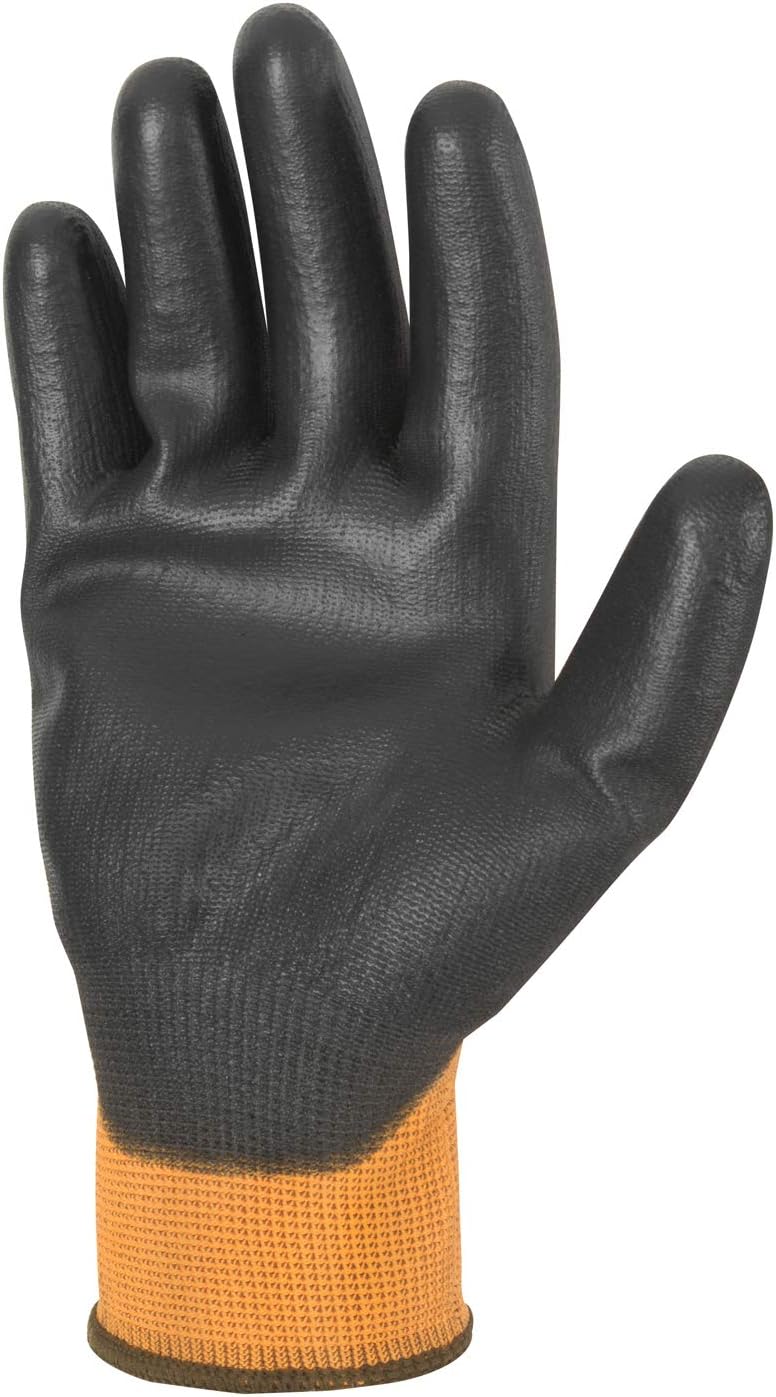 Wells Lamont 559lf – Guantes de trabajo para hombre, color negro, paquete grande de 6 de EE. UU