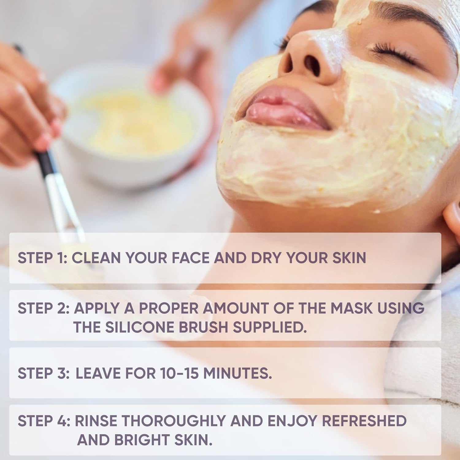 VALITIC Máscara de vitamina C y arcilla de cúrcuma, corrector de manchas oscuras con ácido kójico, ácido hialurónico y retinol, rutina de cuidado de