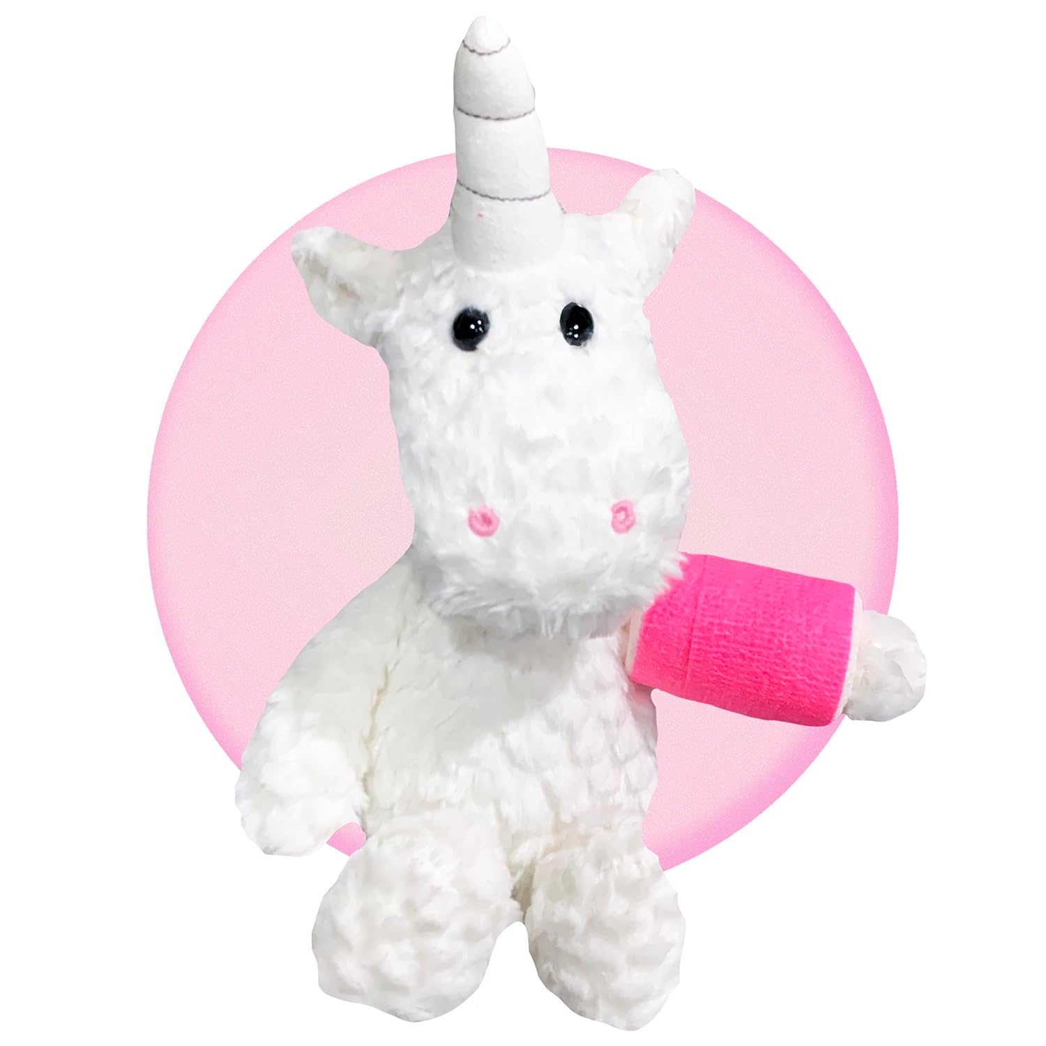 Broken Leg Gift for Kids – Gift Wrapped Ready to go – Broken Bone Unicorn Plush – Gift For Broken Arm – Pick the Cast Color and Location – Stuffed