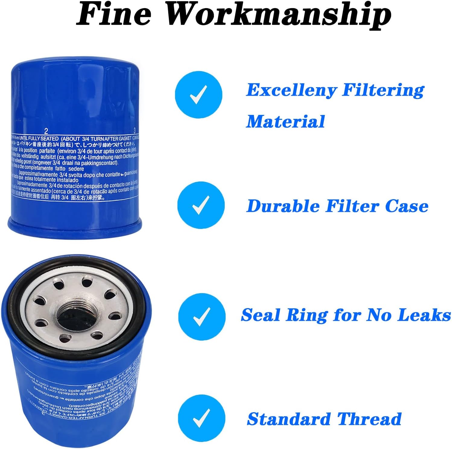 15400-PLM-A02PE Filtro de aceite para Hnoda GX610 GX630 GX660 GX670 GX690 GXV340 GXV390 GXV610 GXV630 GXV660 GXV670 GXV699 0 Motores Reemplazar