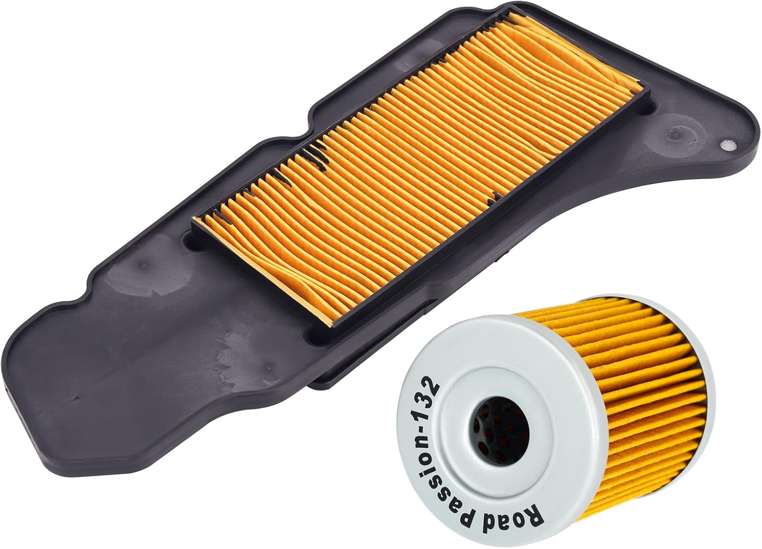 Road Passion 5RU-14451-30 Filtro de aire 5RU1344000000 Reemplazo del filtro de aceite para YAMAHA YP400 X-Max 400 2013-2019YP400 MAJESTY 400