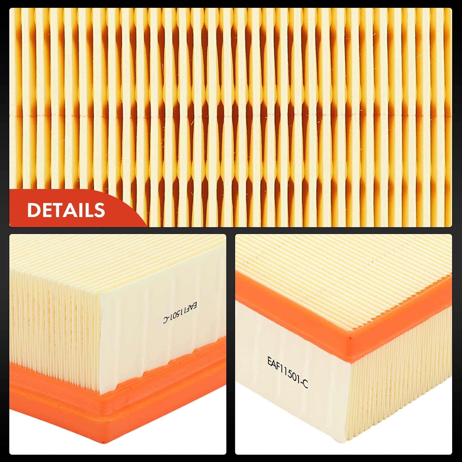 A-Premium Filtro de aire de motor compatible con Buick Encore y Chevrolet Trax, 2013-2022, L4 1.4L, panel flexible, repuesto # 95021102