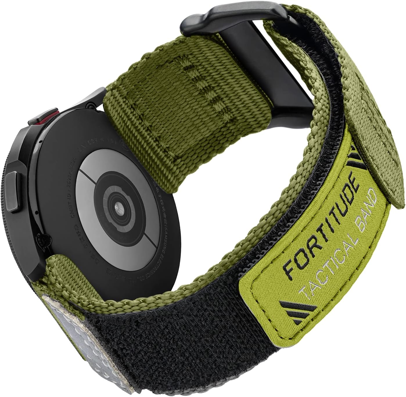 Ritche Correa de reloj deportiva resistente de nailon de liberación rápida de 0.78 pulgadas para hombre, compatible con Samsung Galaxy Watch