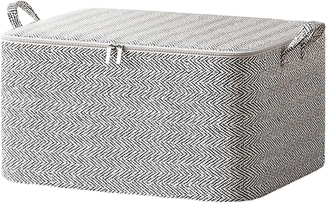 Serie de bolsas de almacenamiento de ropa para el hogar con cremallera bidireccional – Caja de almacenamiento de clasificación de armario de