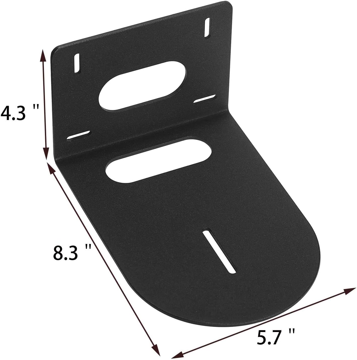 Soporte de montaje para cámara, pequeño soporte universal de pared para cámara, incluye todos los accesorios para montaje de base pequeña, color