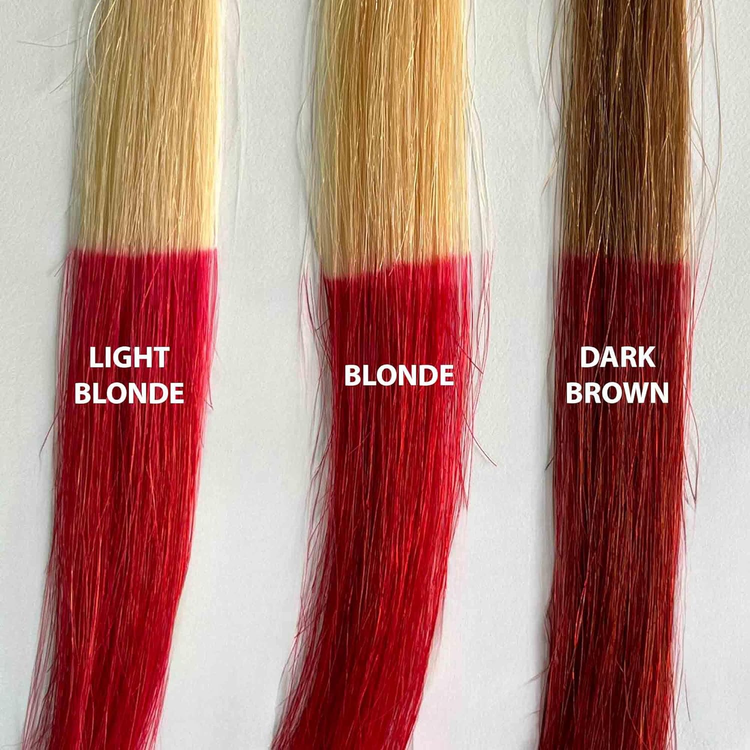 IROIRO Color de cabello semipermanente natural prémium 100 rojo oscuro (4 onzas)
