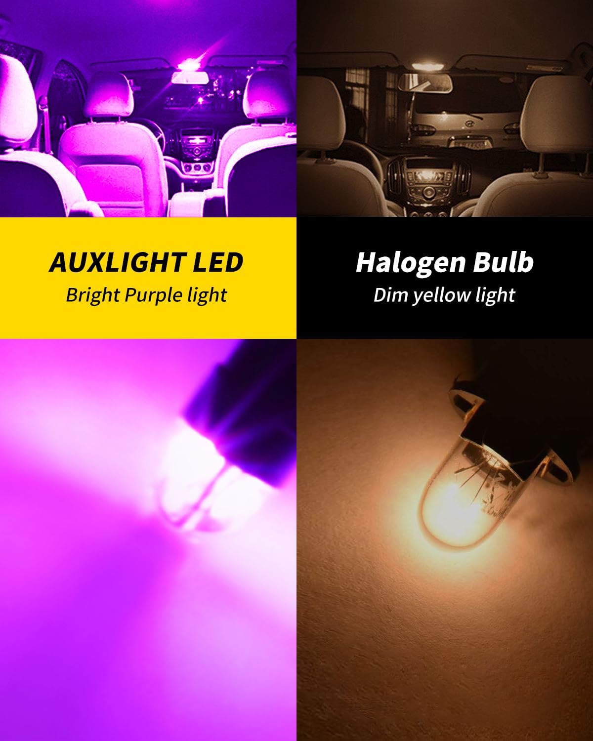 BA9S BA9 1895 1891 53 57 64111 3893 47830 – Bombilla LED sin errores, súper brillante 3030-SMD para interior de automóvil, repuesto para cúpula de