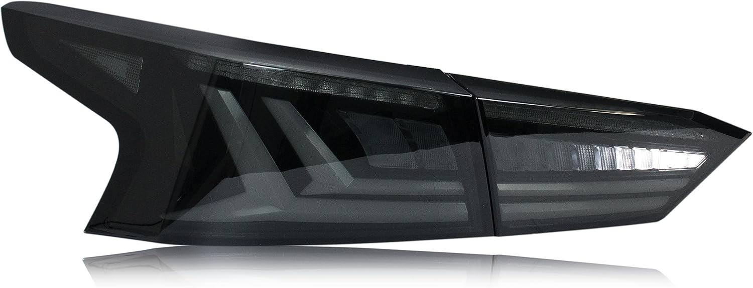 inginuity time Luces traseras LED para Nissan Altima 2019-2024 Lámparas traseras ahumadas SR secuencial señal inicio animación asamblea