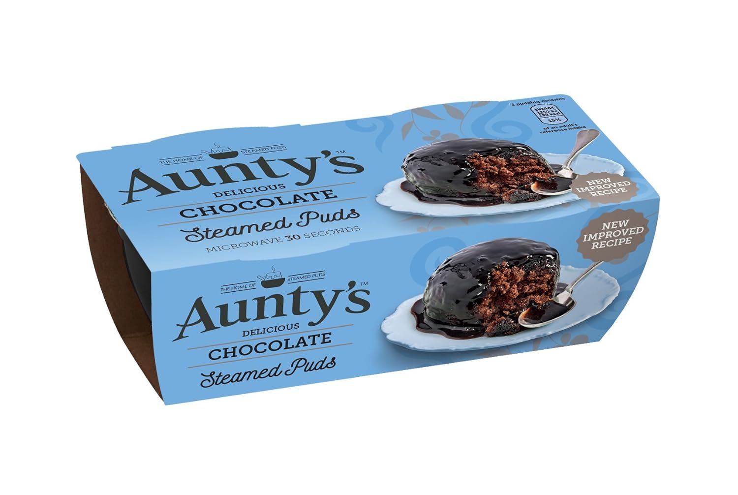 Pudín de chocolate al vapor Auntys