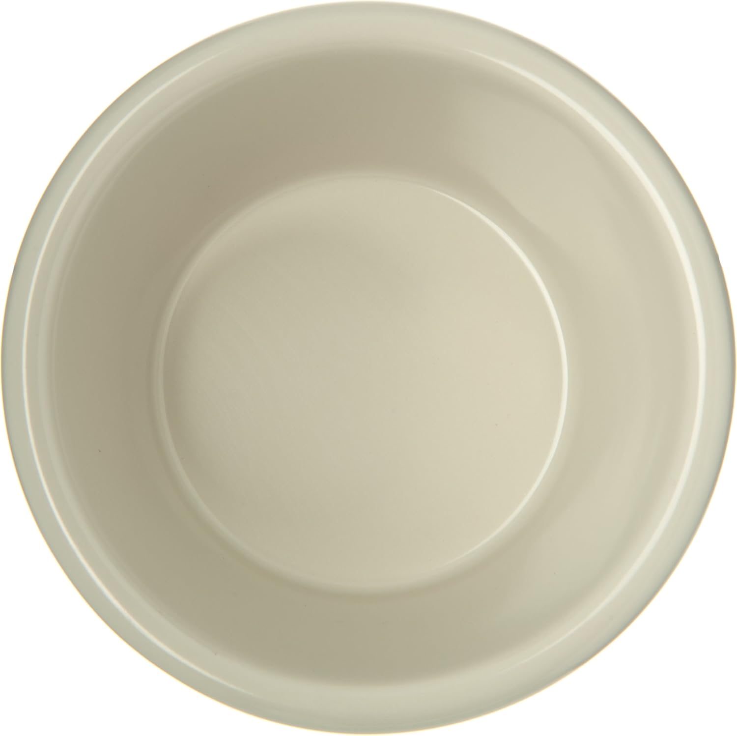 Carlisle FoodService Products S287-842 Melamine Cash “n Carry – Juego de ramequines estriados, capacidad de 4 onzas, altura de 1.78”, hueso (caja de