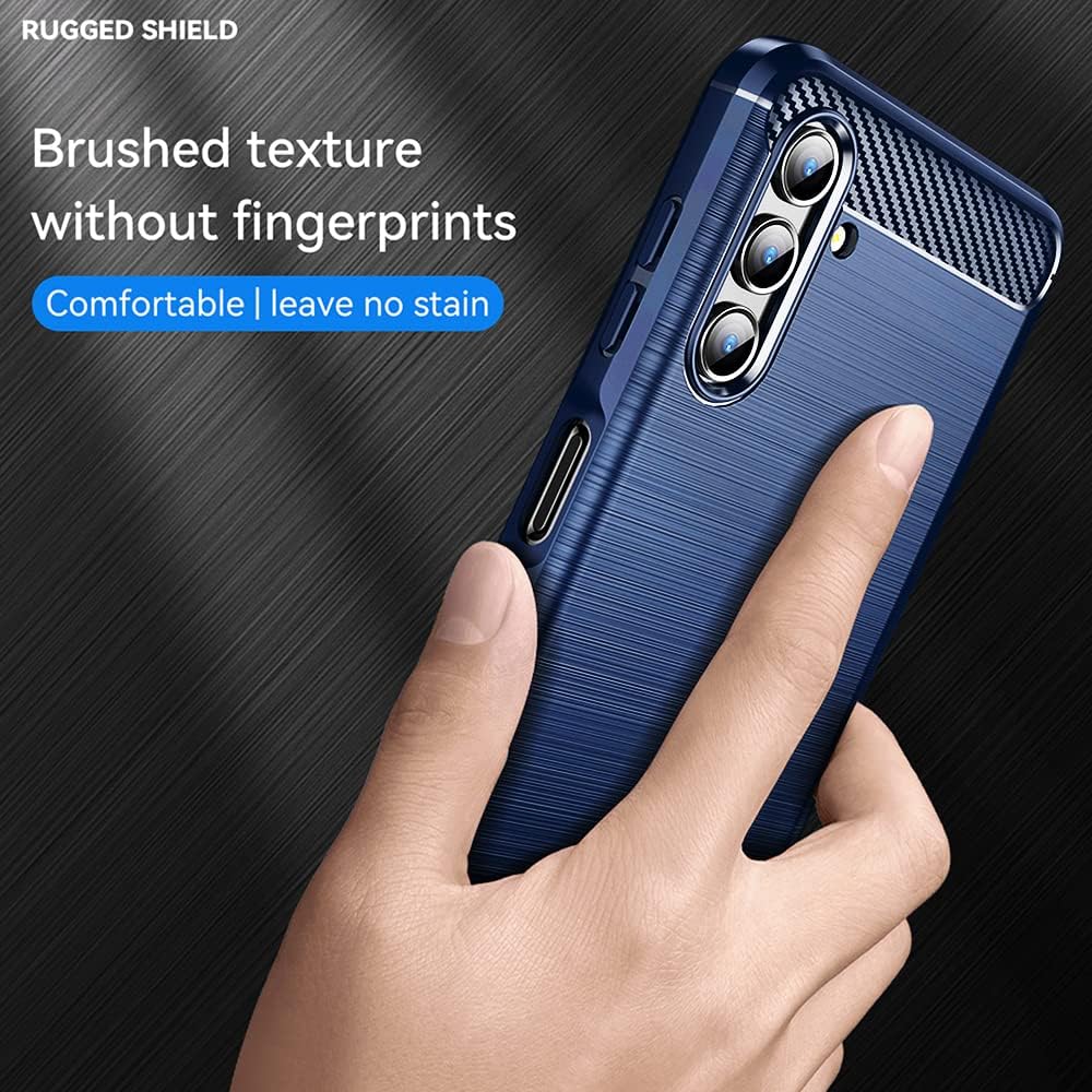HNHYGETE Funda Samsung A13 5G, funda para Samsung Galaxy A13 5G, con protector de pantalla HD, suave, delgada, a prueba de golpes, antihuellas,