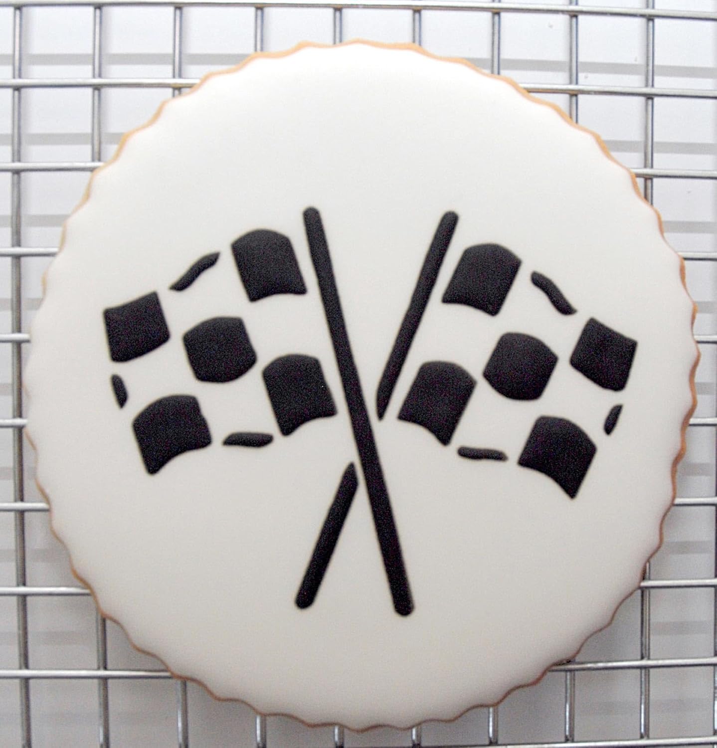 Juego de plantillas de galletas de coche de carreras de Designer Stencils