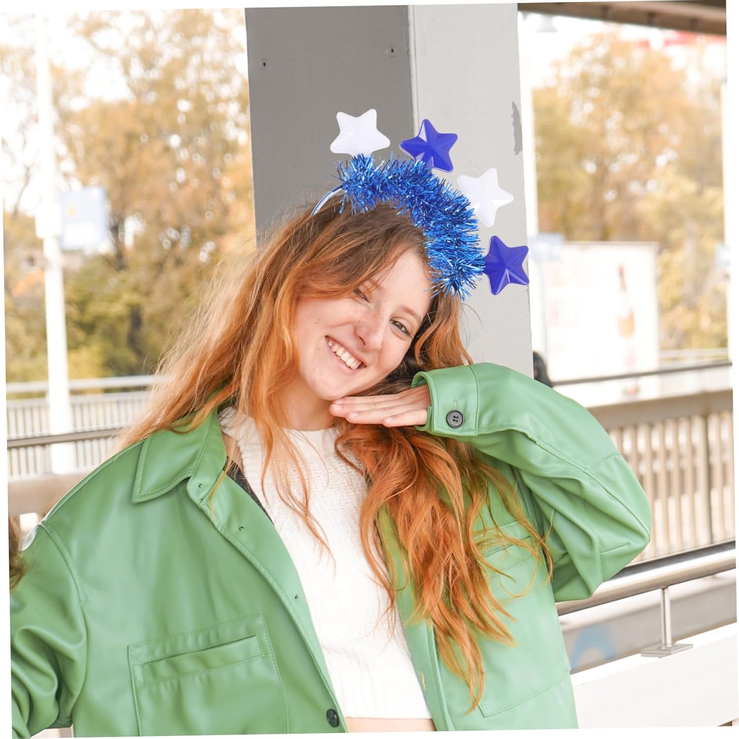 EXCEART Diadema para cosplay, diadema de estrella de David, diadema de estrella para menorá, accesorios de disfraz de Dreidel, novedad de Bopper