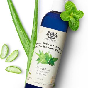 Gerrard Larriett – Ambientador natural de aliento para gatos y perros, rociador de limpieza de dientes de gato y perro con menta, aloe vera y Gerrard Larriett – Ambientador natural de aliento para gatos y perros, rociador de limpieza de dientes de gato y perro con menta, aloe vera y